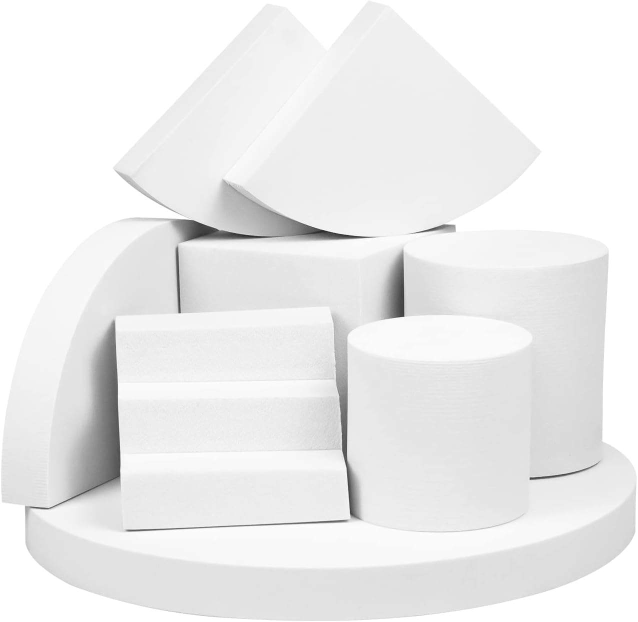 EVA Foam Product Photography Display Props Set - 8pcs
