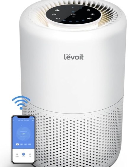 Levoit Core 200S Smart Air Purifier, White