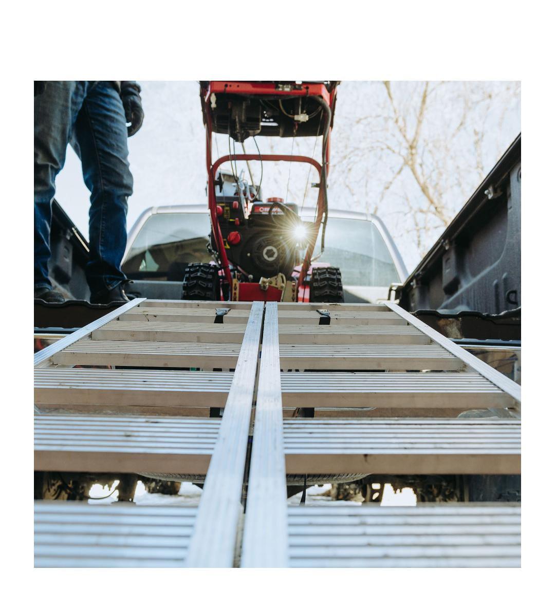 Aluminum Loading Ramp Set 1250 lb 77x13 - photo 3