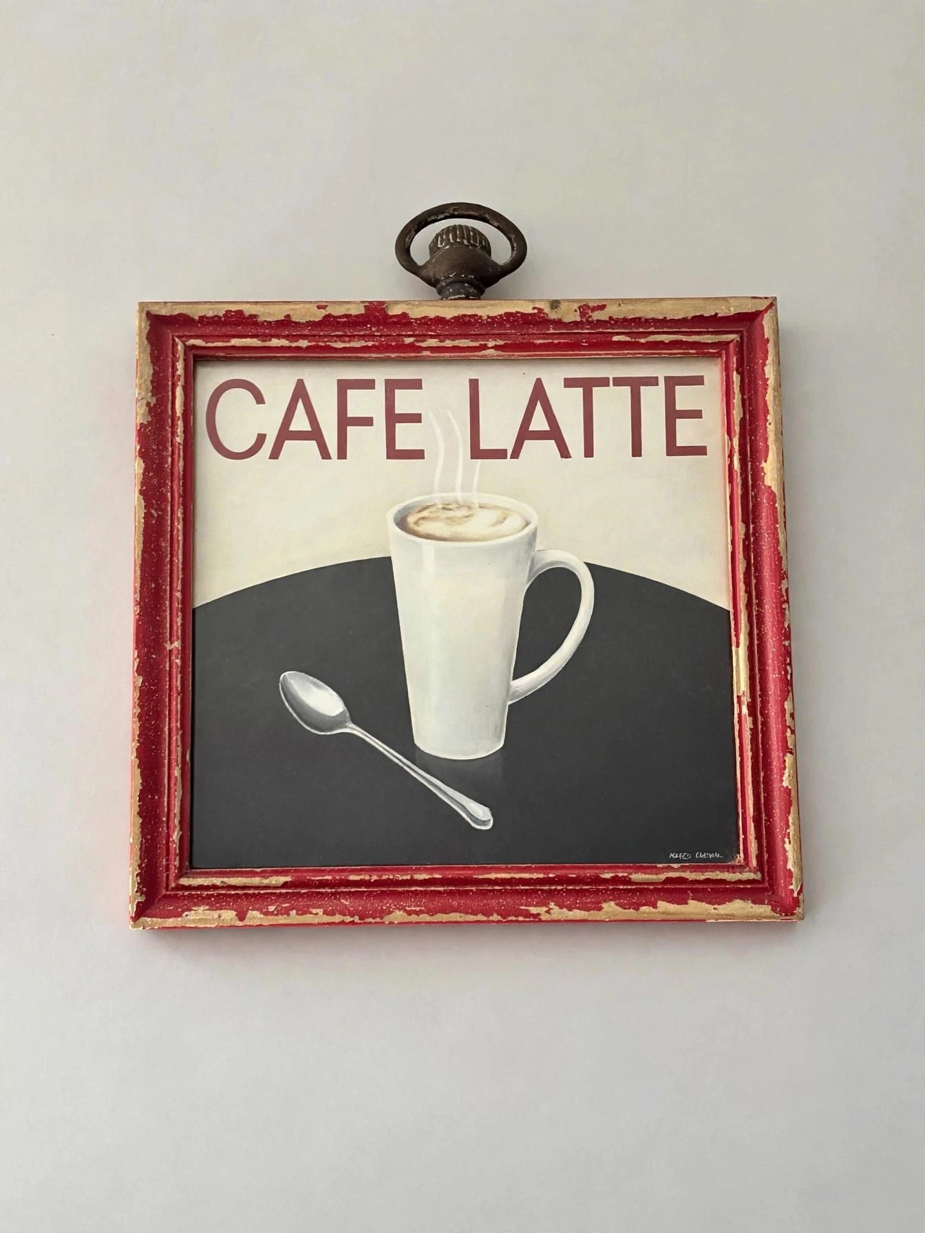 Marco Fabiano Coffee Prints Set of 3 Espresso Cappuccino
