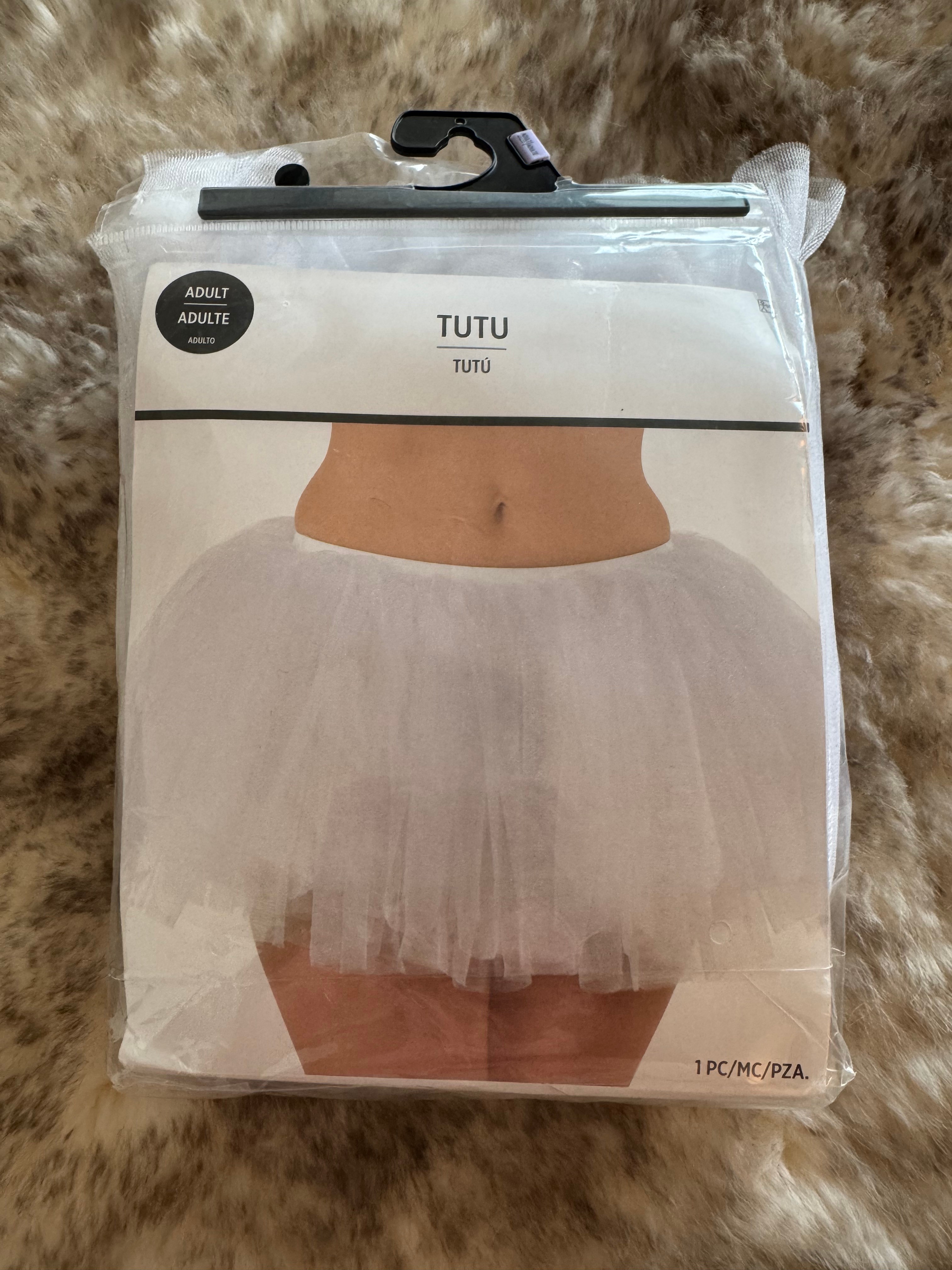 White Tulle Tutu Skirt
