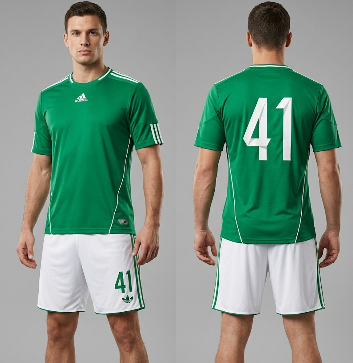 Adidas Soccer Jersey and Shorts Set XXL