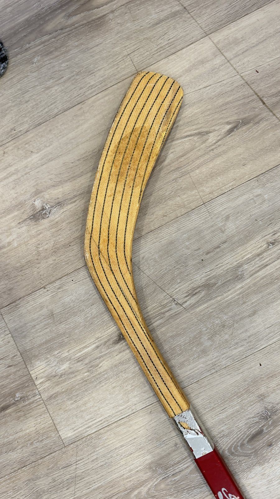 Wood Hockey Stick – Sher-Wood 8020 IR, Made in Canada - photo 2