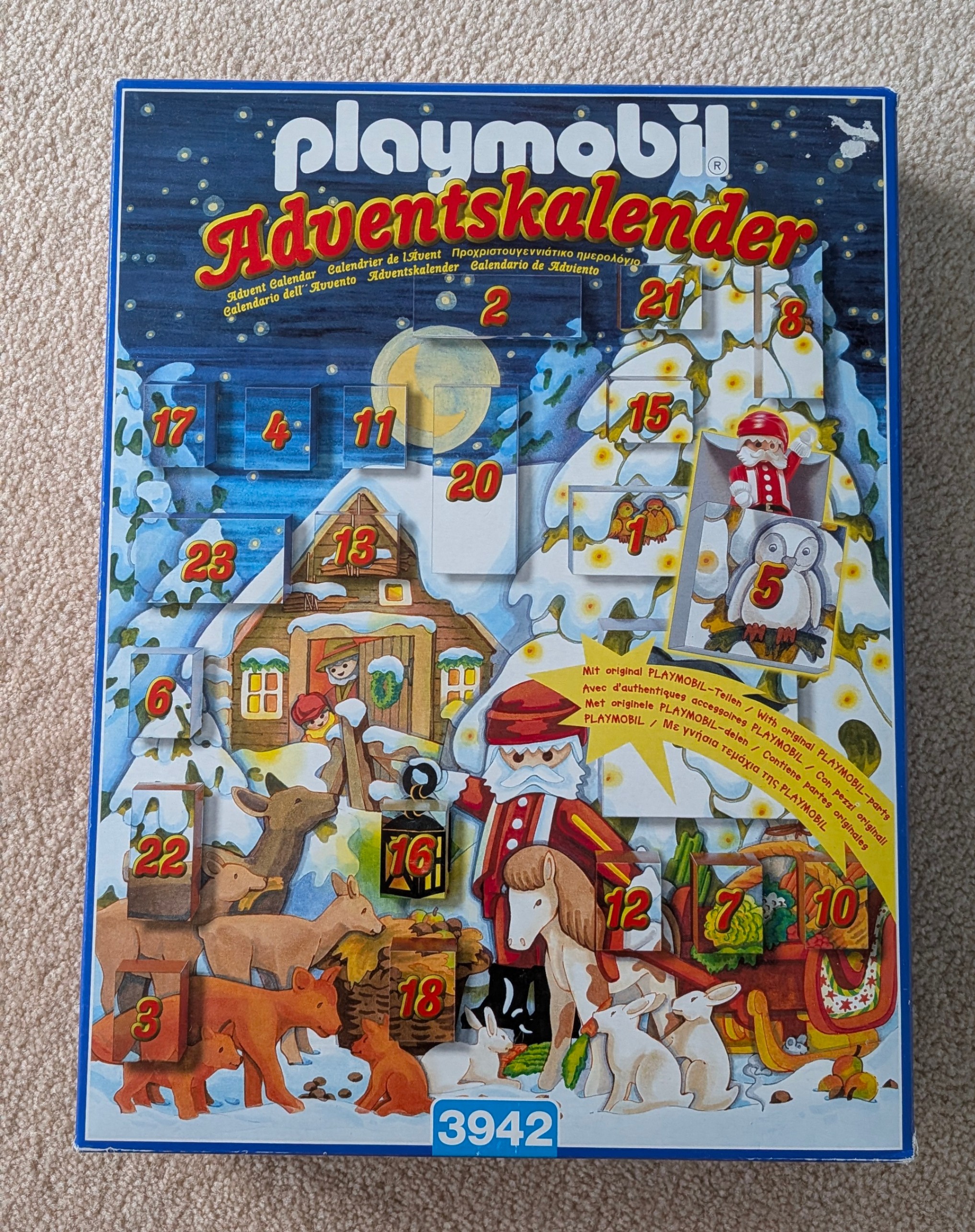 Christmas Reusable Advent Calendar from Playmobil