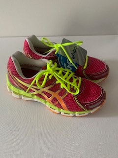 NIB - Women's Asics - Gel Kayano Size 7 - Raspberry Mango Lime - photo 2