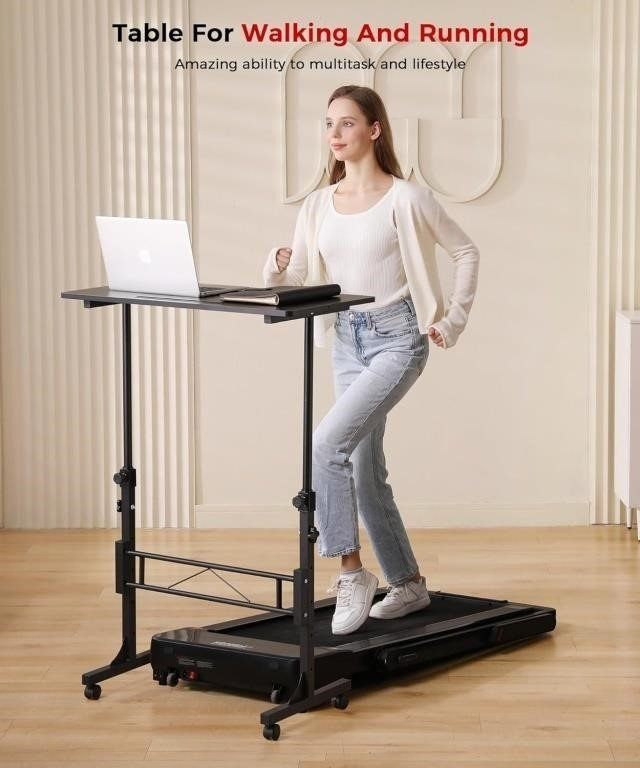 NEW 32" Sit Stand up Desk Adjustable Height, Desk for Treadmill - photo 2