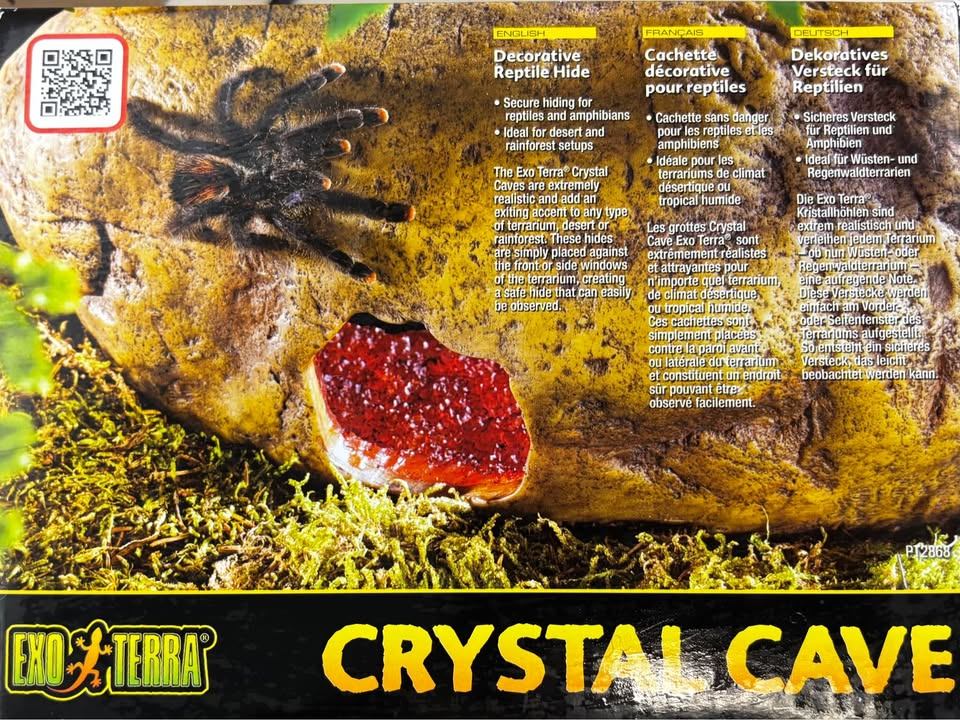 Exo Terra Large Crystal Cave Reptile Tank Decor - photo 3
