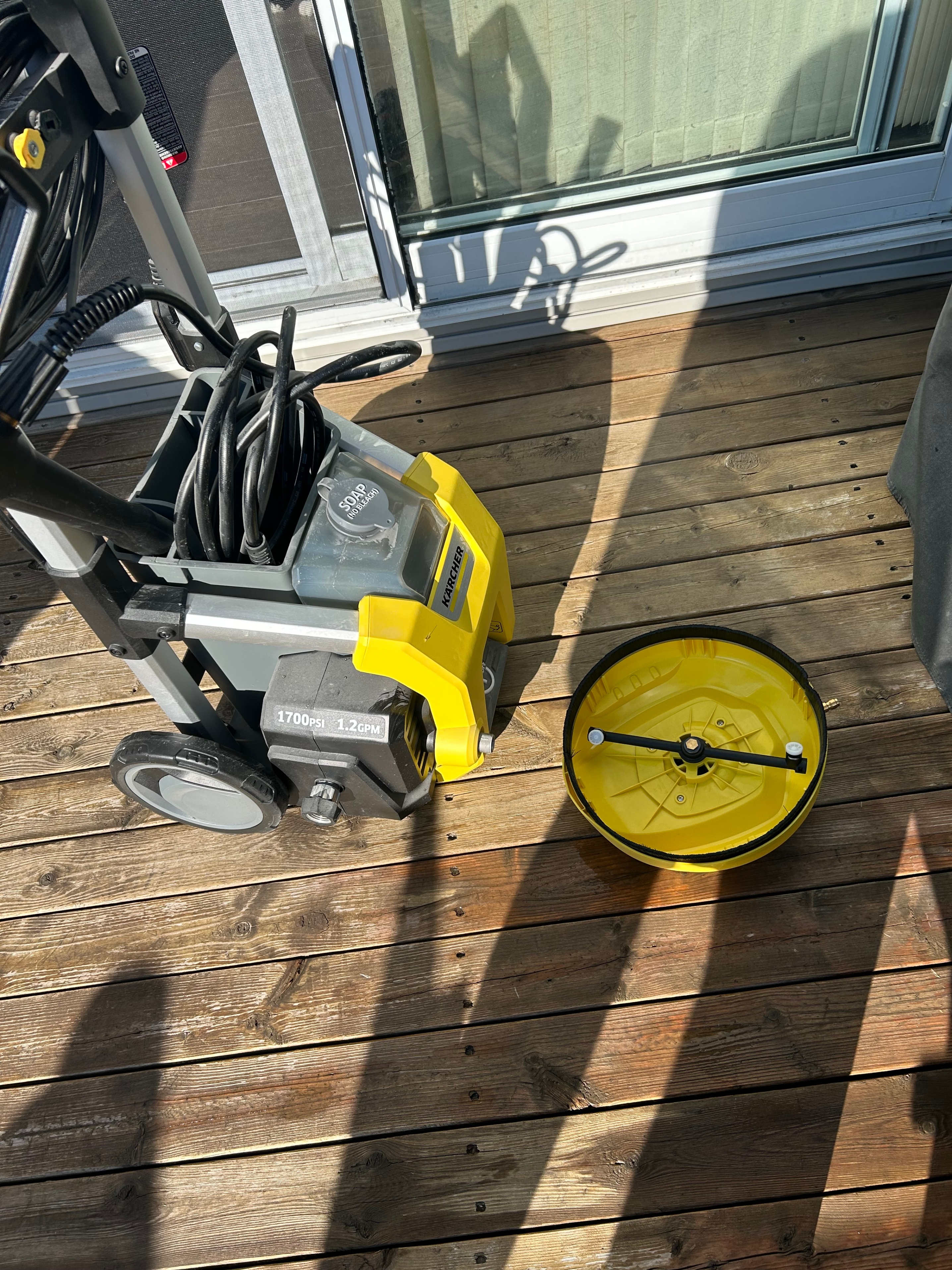 Karcher 1700 PSI Pressure Washer - photo 2