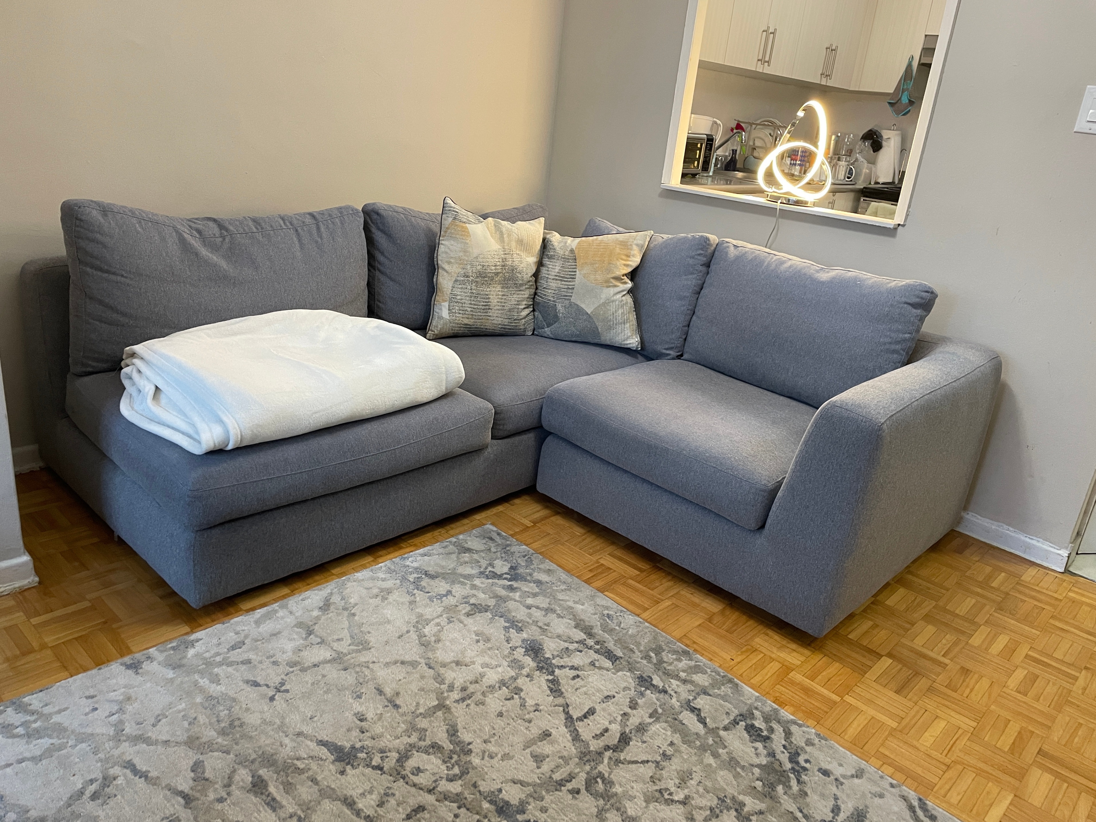Moving Sale - EQ3 Cello Custom 3-Piece Sectional - photo 5