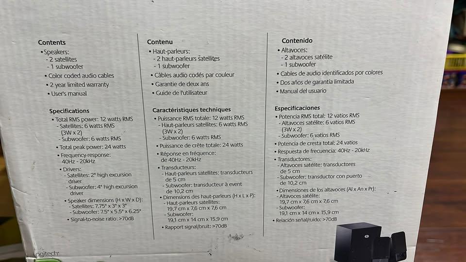 Logitech R-20 Speaker System - photo 3