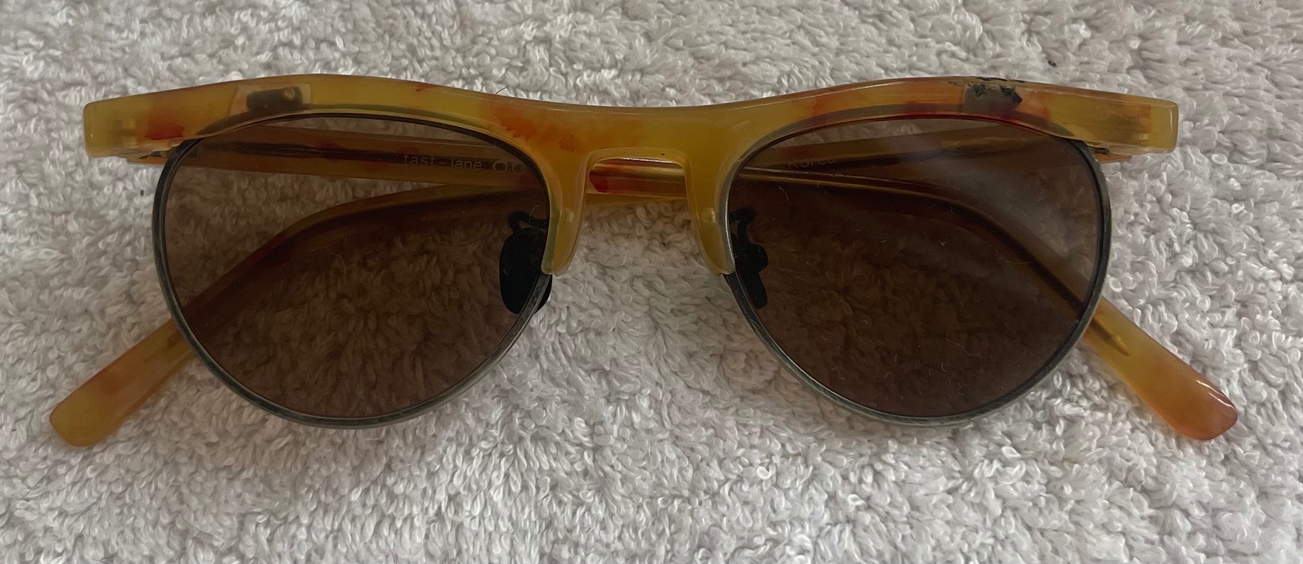 Vintage 80s/90s Fast-Jane Browline Sunglasses Frame - photo 4