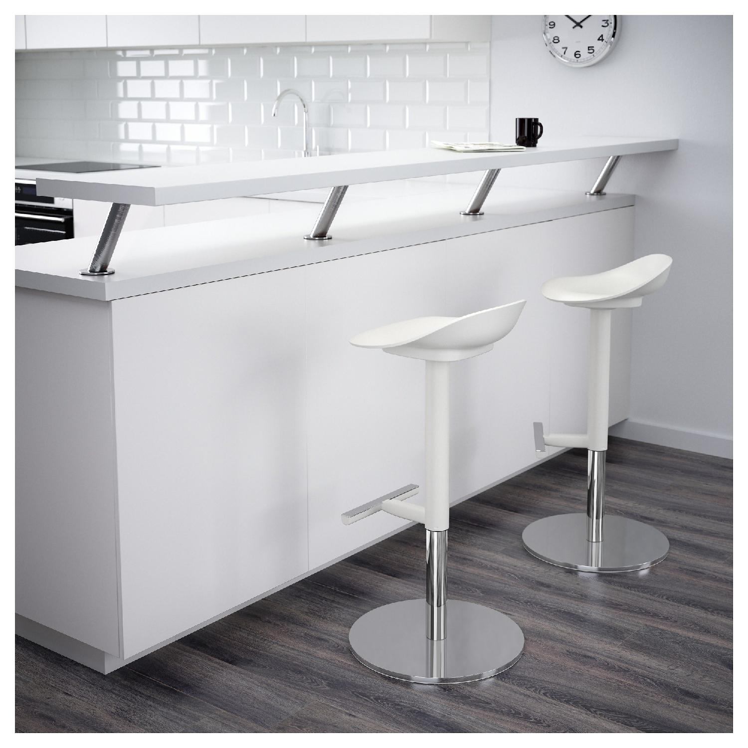 IKEA JANINGE Bar Stools - Set of 2 (White)