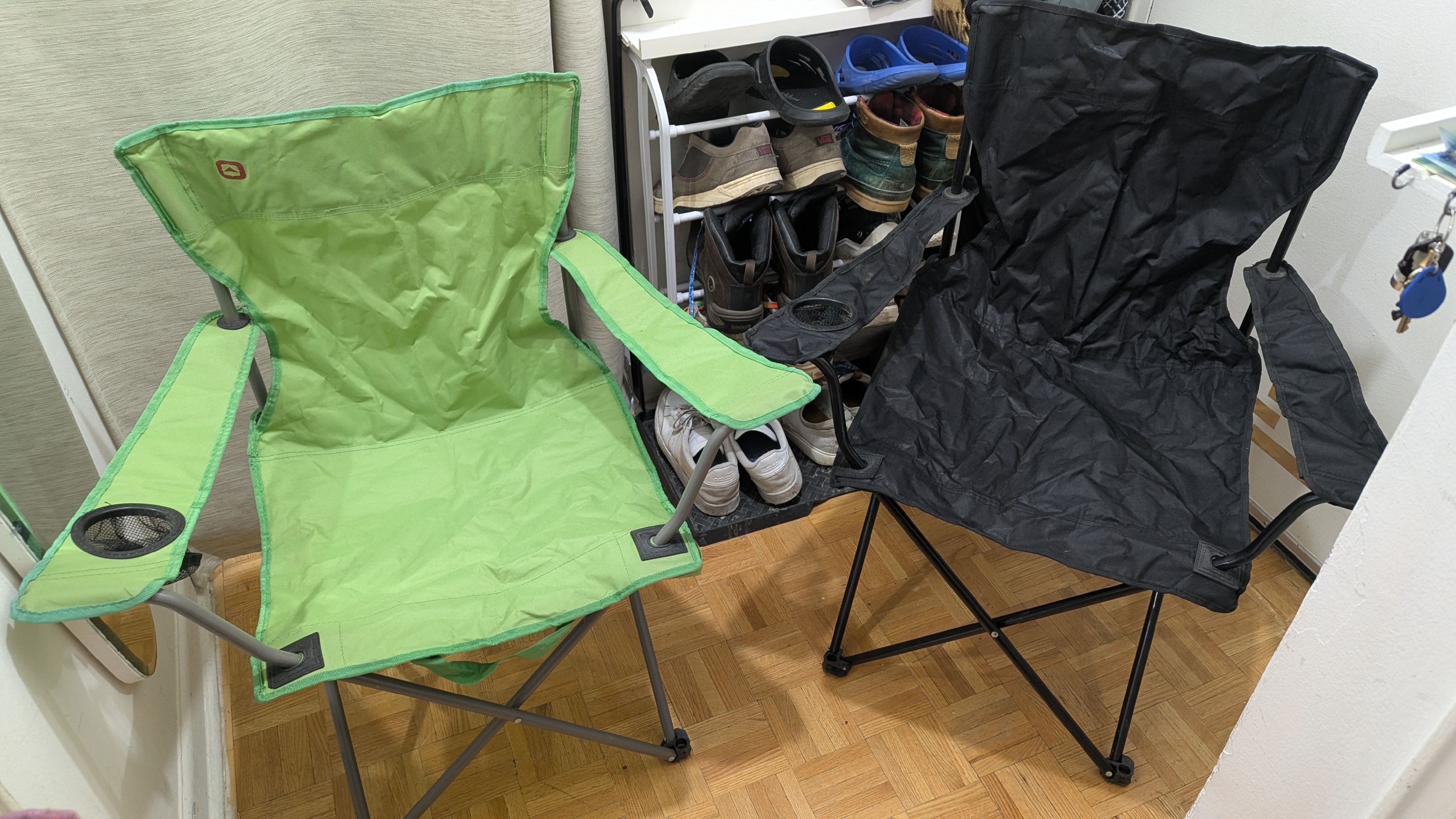 Lightweight Adults Folding Camping, Garden, Balcony Chair - photo 2