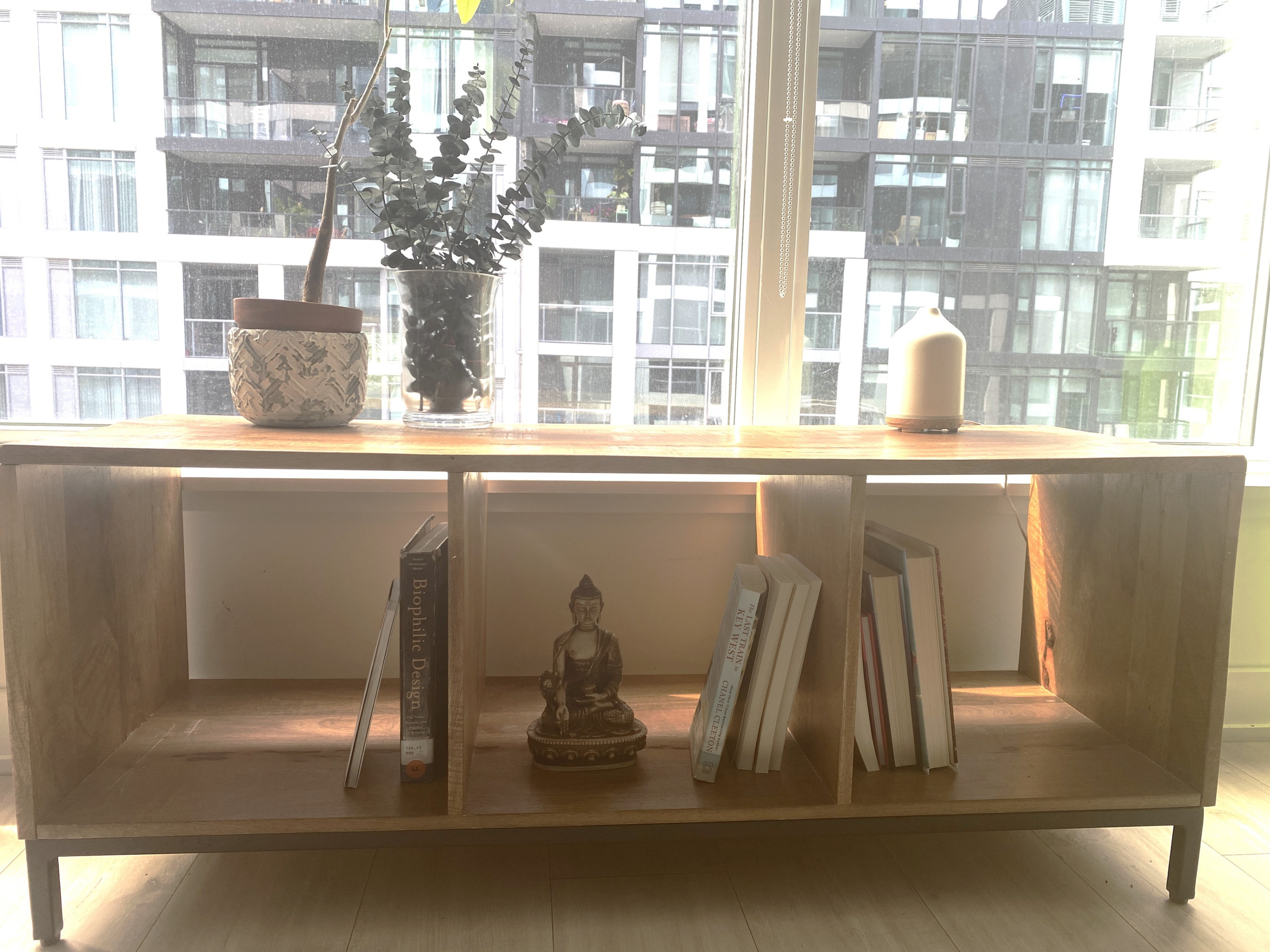 Small Solid Mango Wood Sideboard - photo 5