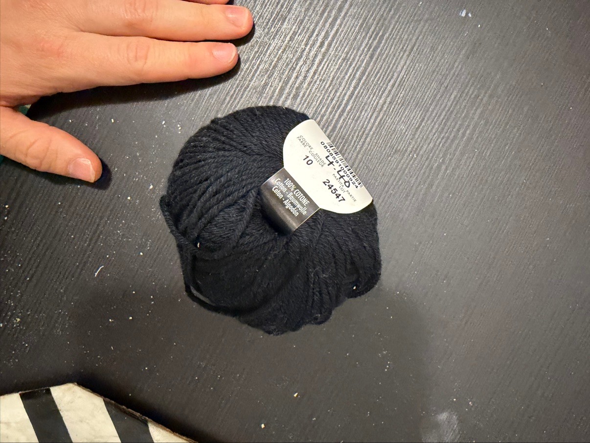 Filatura Di Crosa Madras Cotton Yarn - Black (New) - photo 3