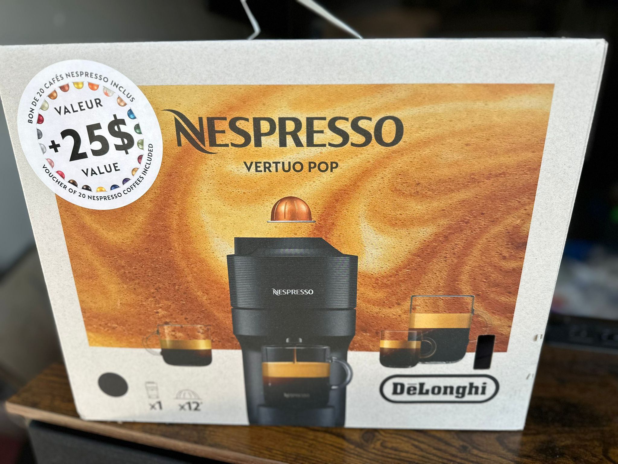 Nespresso Vertuo Pop, Includes, Coffee Voucher — 🎁💵📦