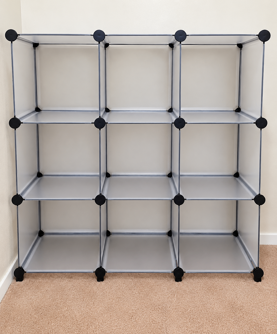 9-Cube Modular Storage Organizer Shelf Unit - photo 2