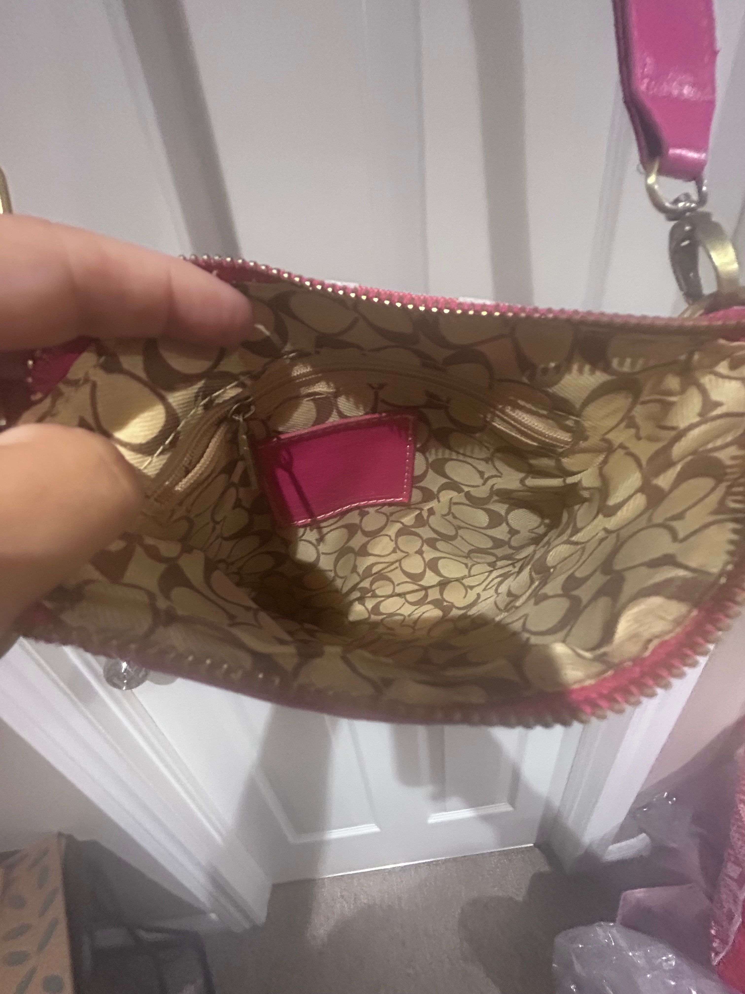 Vintage Coach Madison Signature OP Art Small Crossbody Swingpack - photo 4
