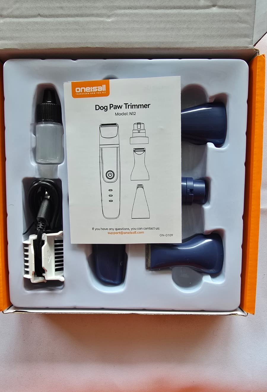 Oneisall 4-in-1 Pet Grooming Kit - photo 5