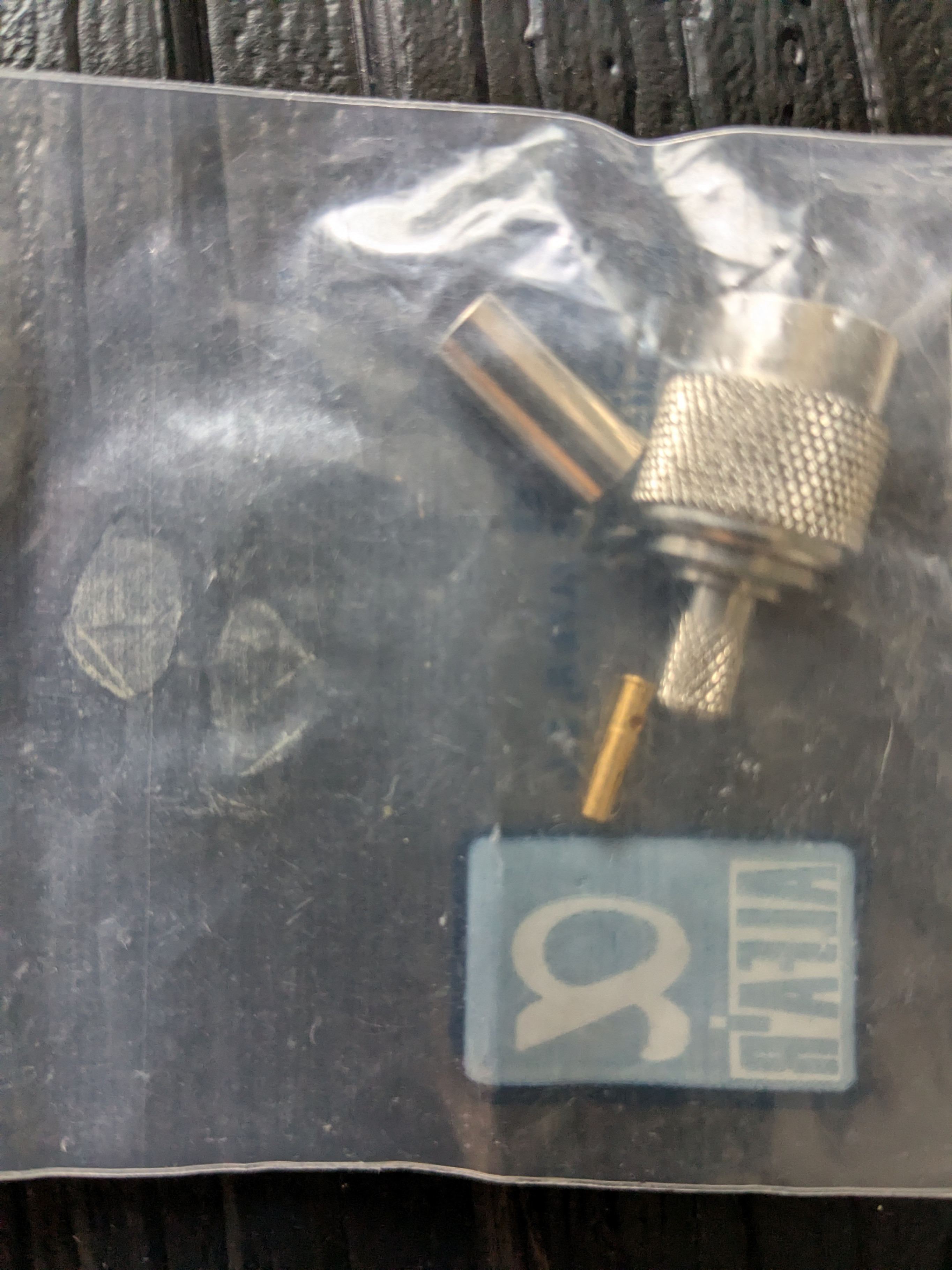 7 TNC Male Connector 50 Ohm (wireless setups)