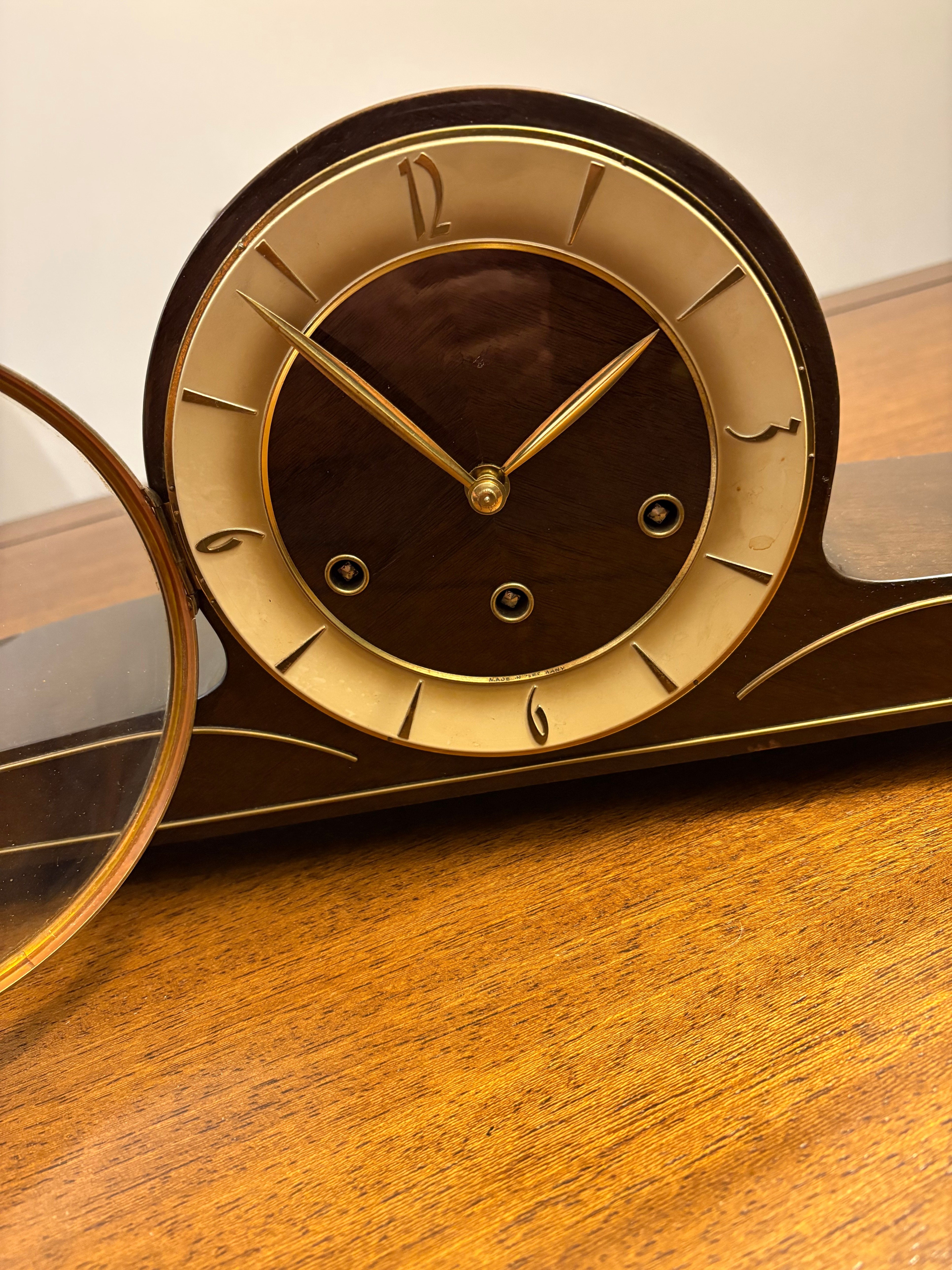Vintage Mauthe Mantel Clock - photo 2