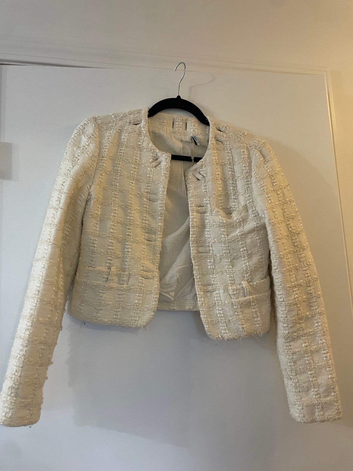 Guess by Marciano tweed jacket, size XS
