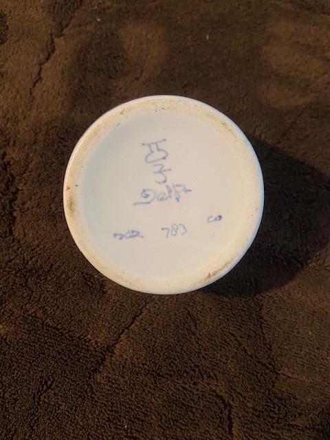 Delft Hand-Painted Small Butter Pot - Made in Holland - photo 2