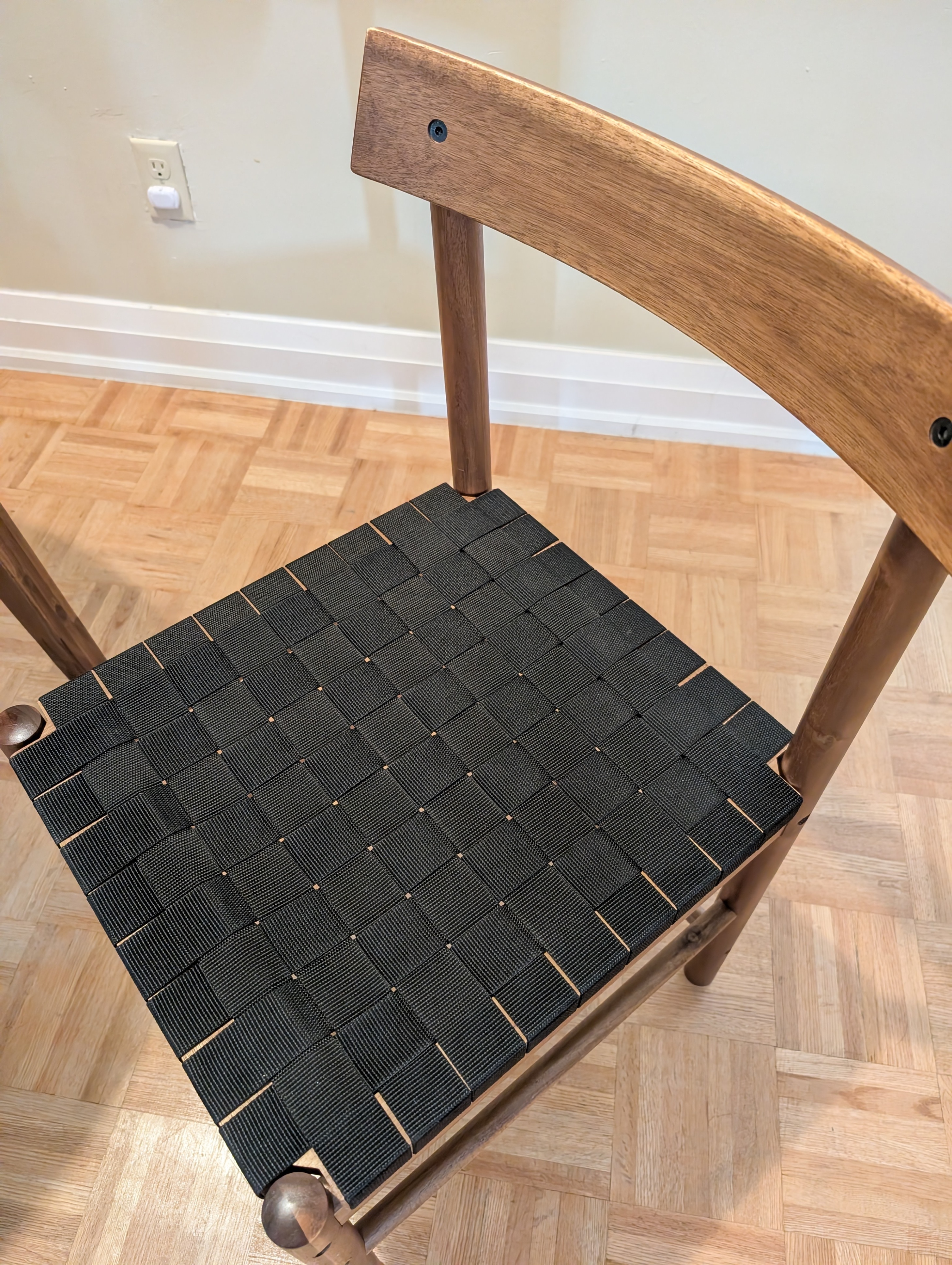 IKEA NACKANÄS Acacia Dining Set - Table + 2 Chairs - photo 2