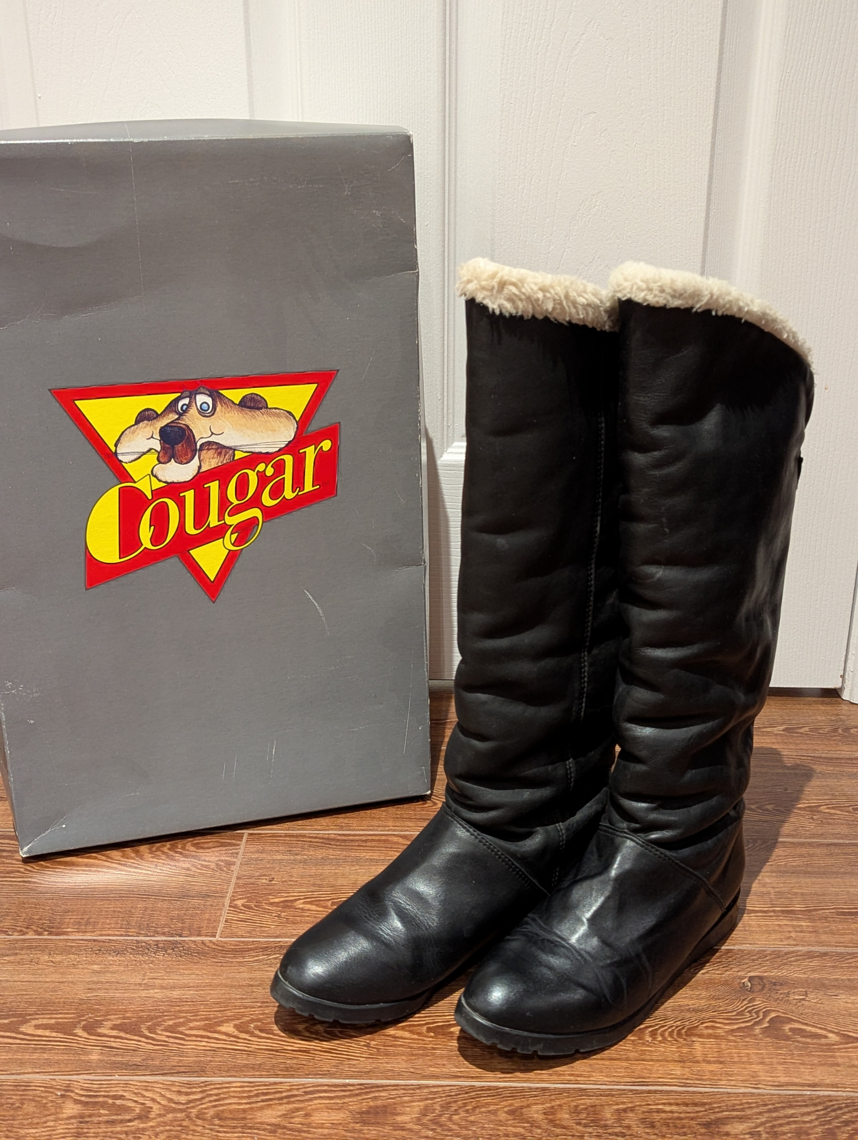 Cougar Made in Canada Leather Boots