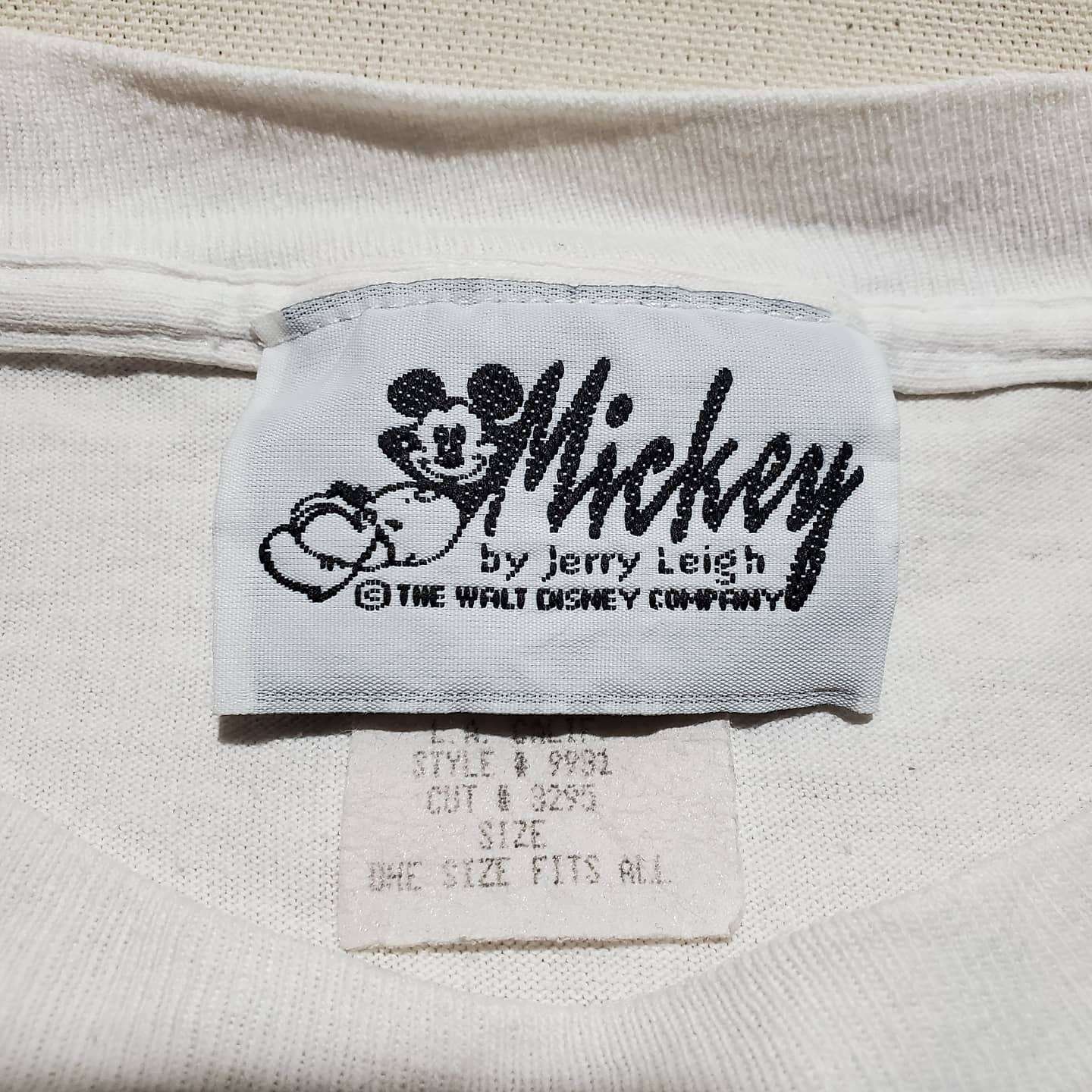 Vintage Mickey Mouse Cowboy All-Over Print T-Shirt - photo 2