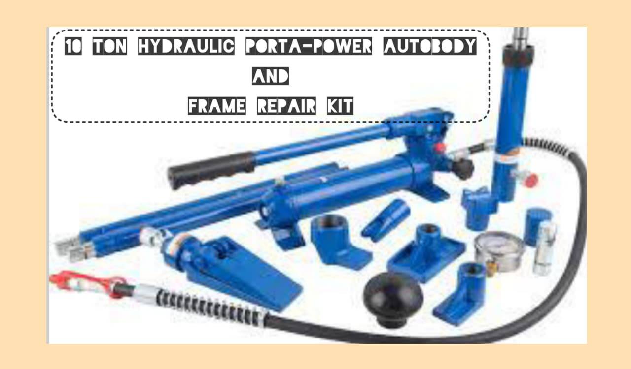 10-Ton Hydraulic Porta-Power Auto Body Kit - photo 2