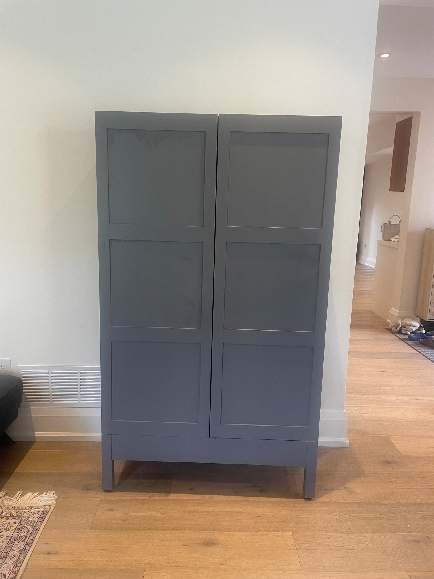 Crate and Barrel Bar Cabinet