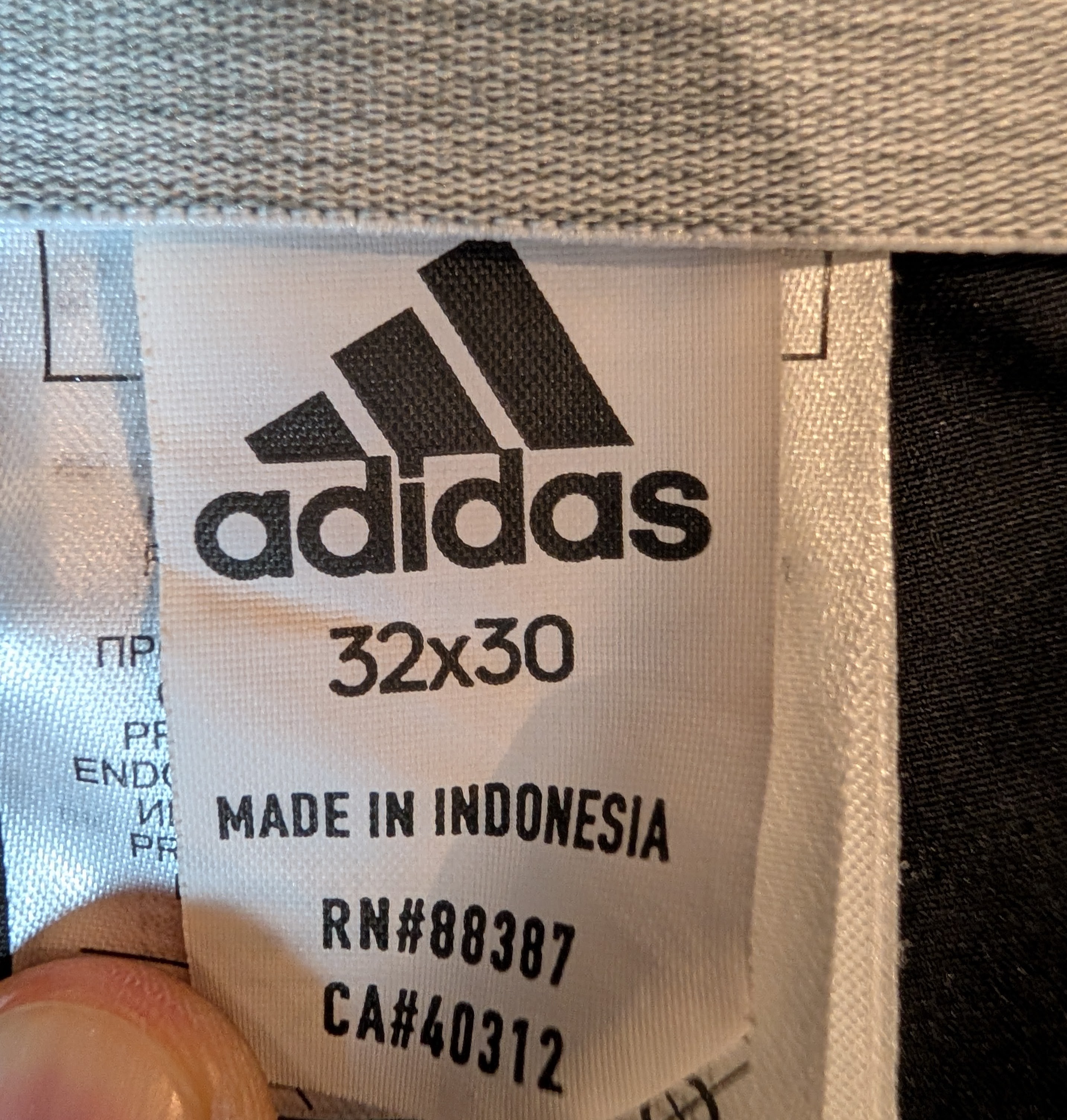 Men's Adidas Golf Pants - Black - photo 3