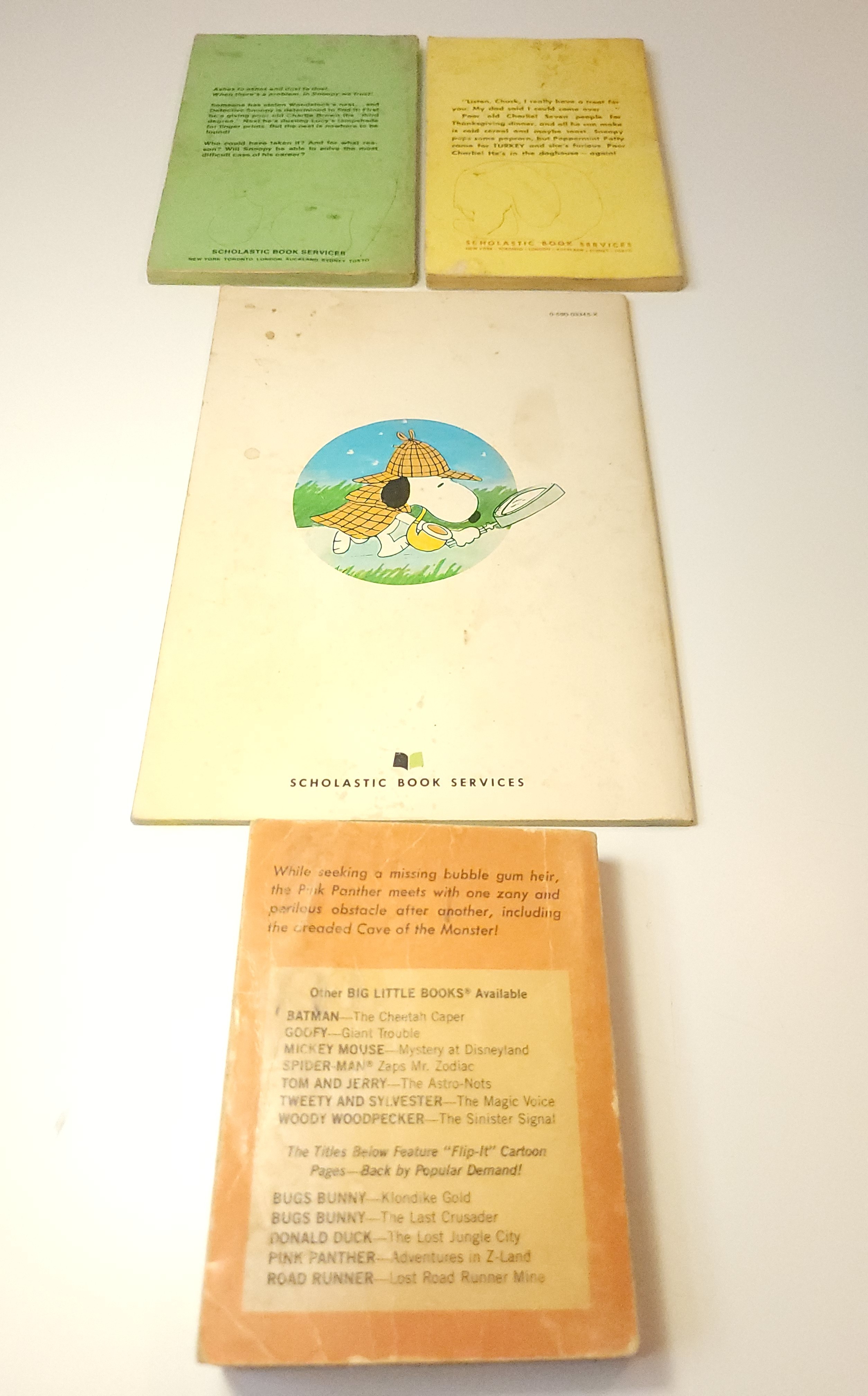 1974-1976 Peanuts & Pink Panther Book Lot - photo 2