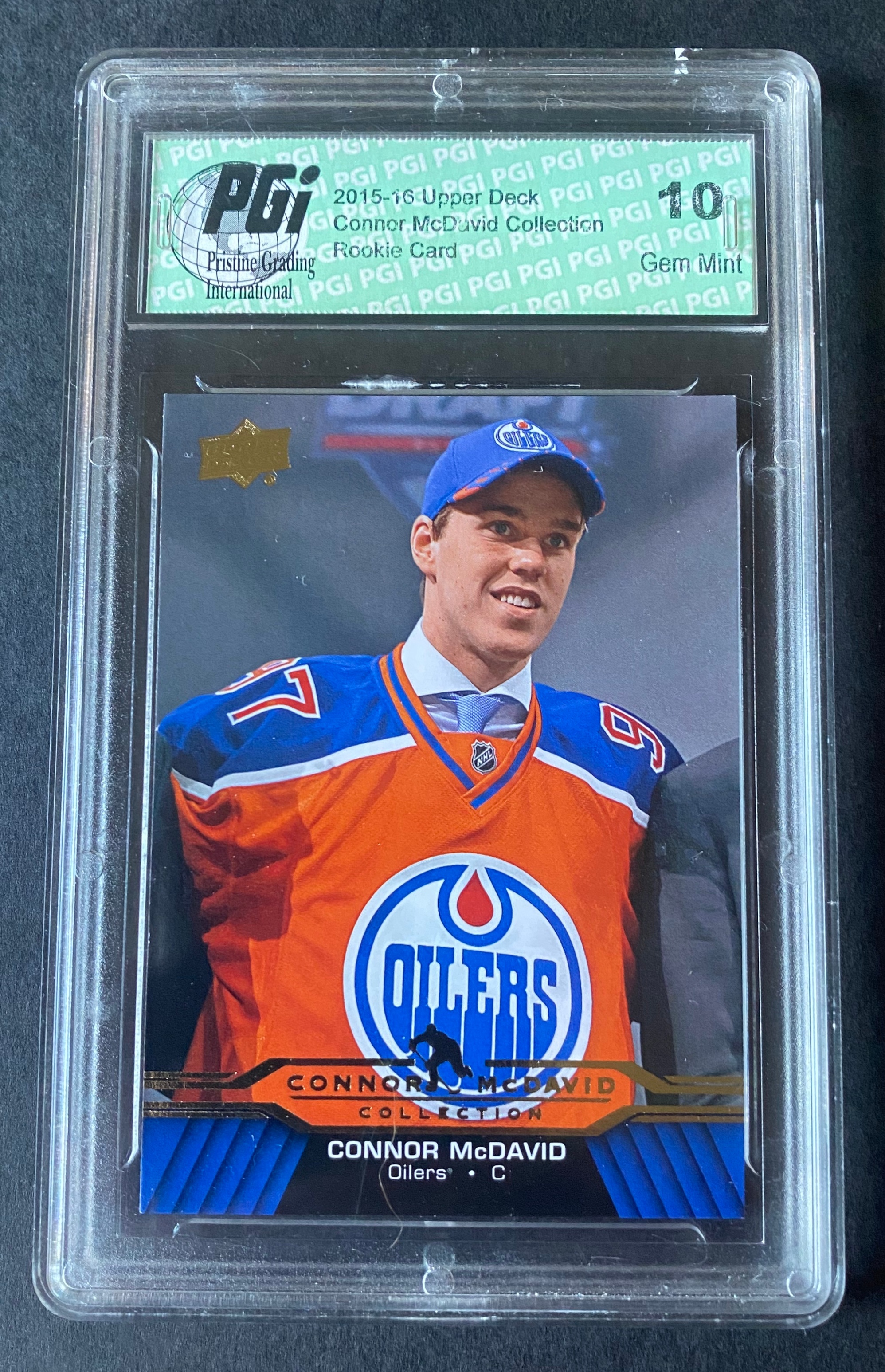 2015 Edmonton Oilers Connor Mcdavid Rookie CM-1 PGi 10