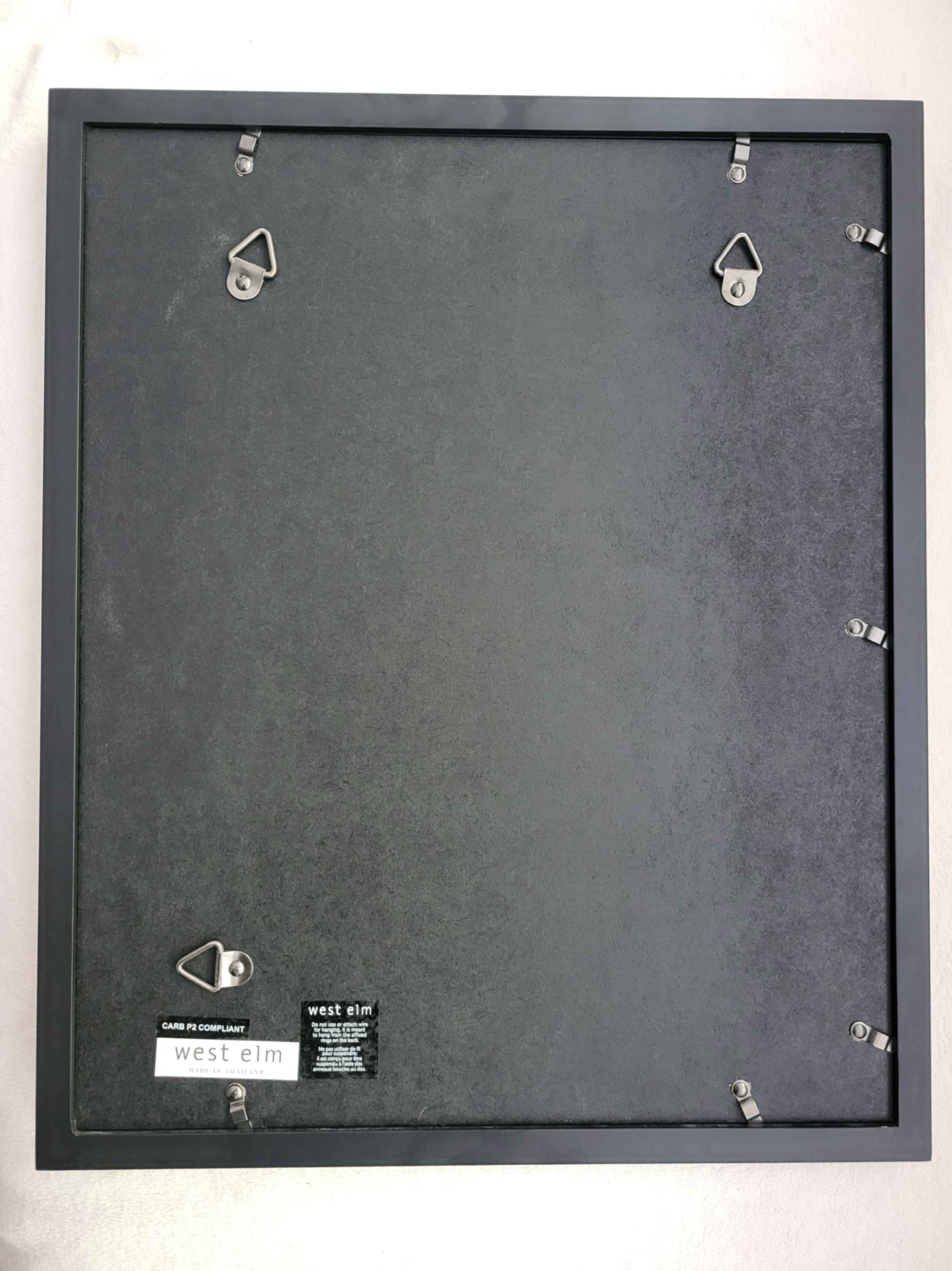WestElm Black Wood Picture Frames - photo 2
