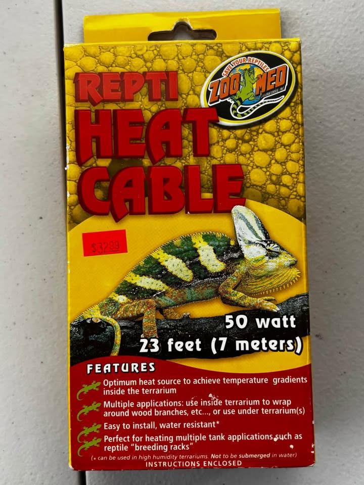 Zoo Med 50 Watt Repti Reptile Heat Cable - photo 4