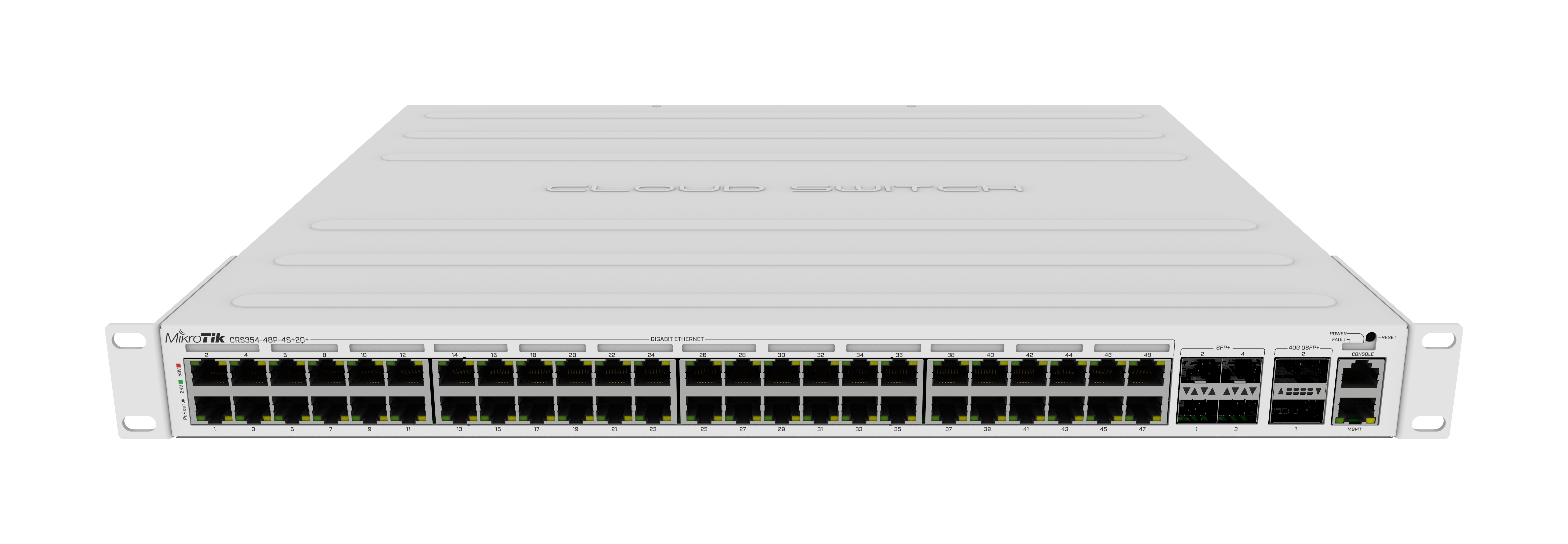 MikroTik CRS354 48-Port PoE Switch 10G/40G Like New Oakville - photo 4