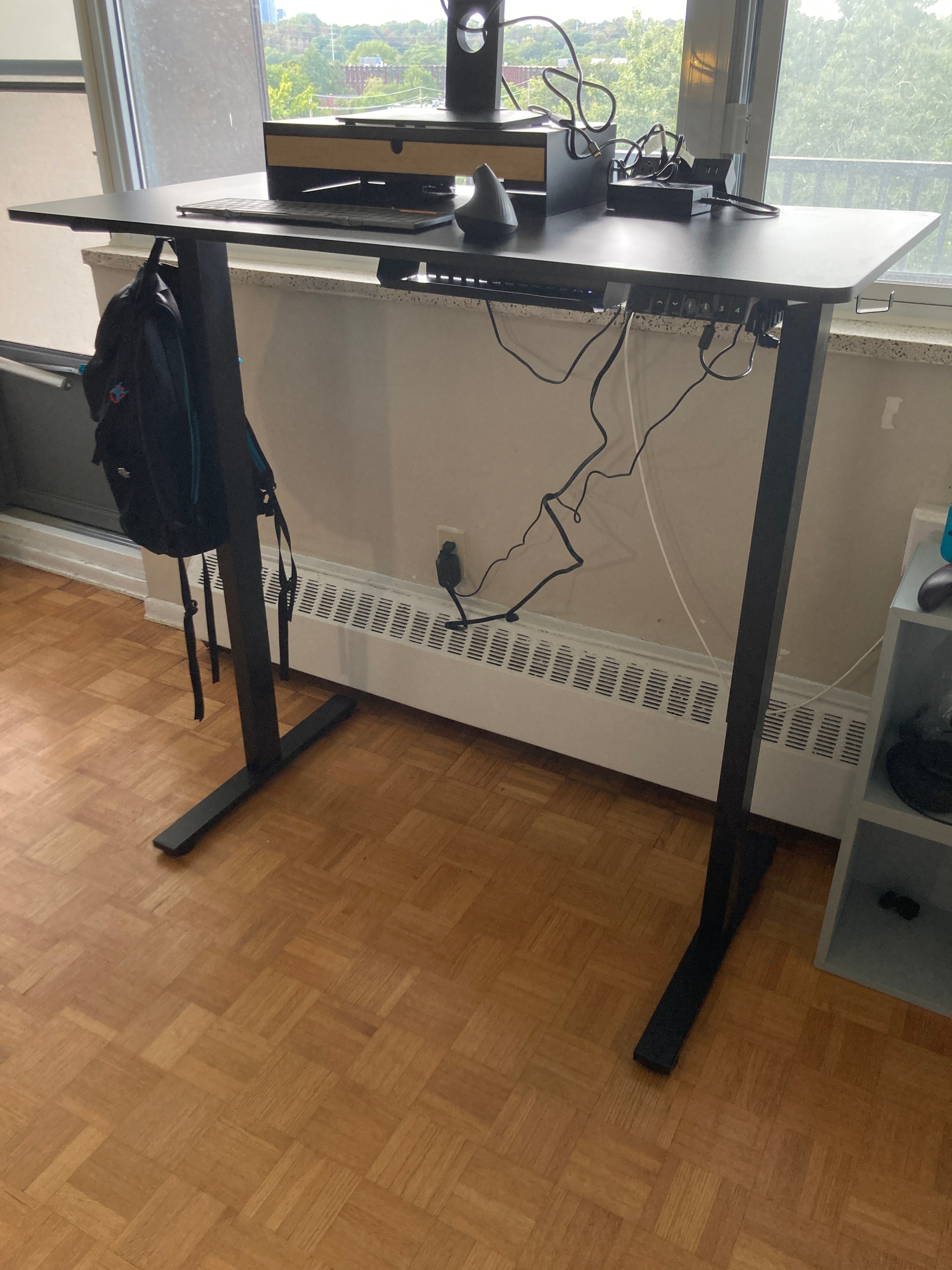 FLEXISPOT EN2 48"x24" Standing Desk with Power Strip Bundle