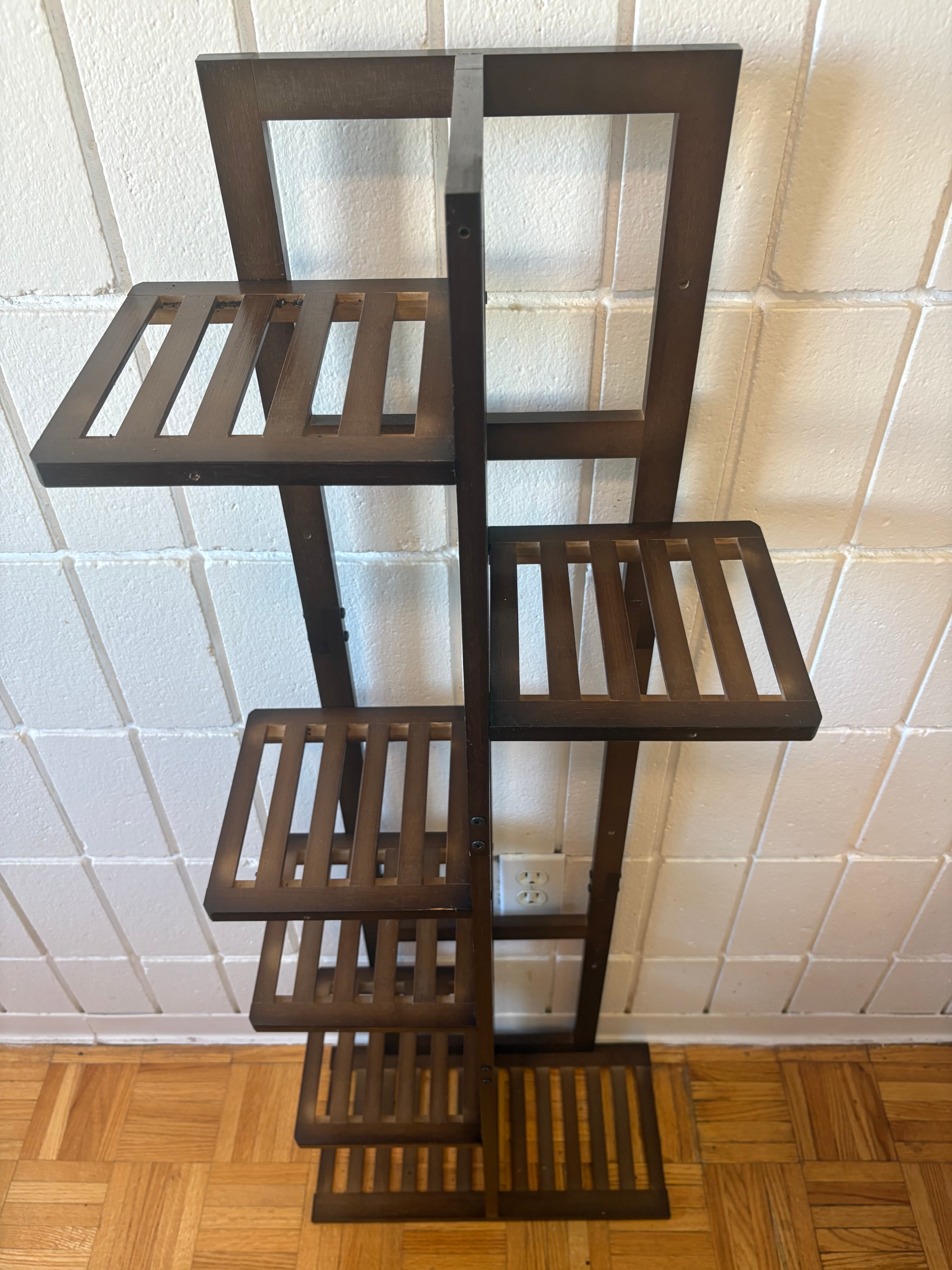 Bamboo Plant Stand - Adjustable 6 Tier - photo 5