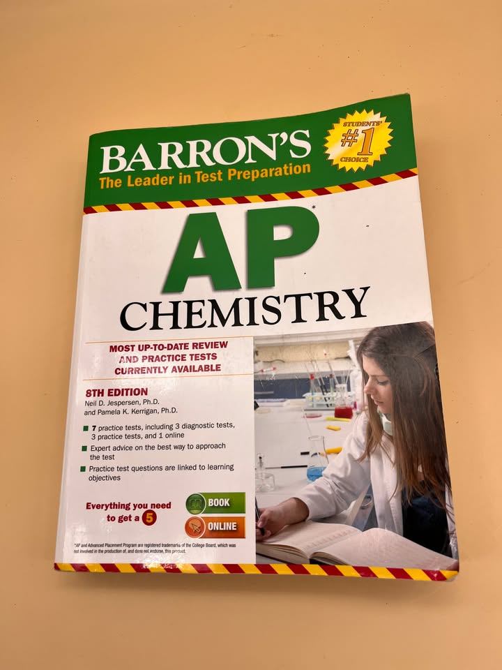 FREE - AP Chemistry Book - 8th Edition - AP Test Prep