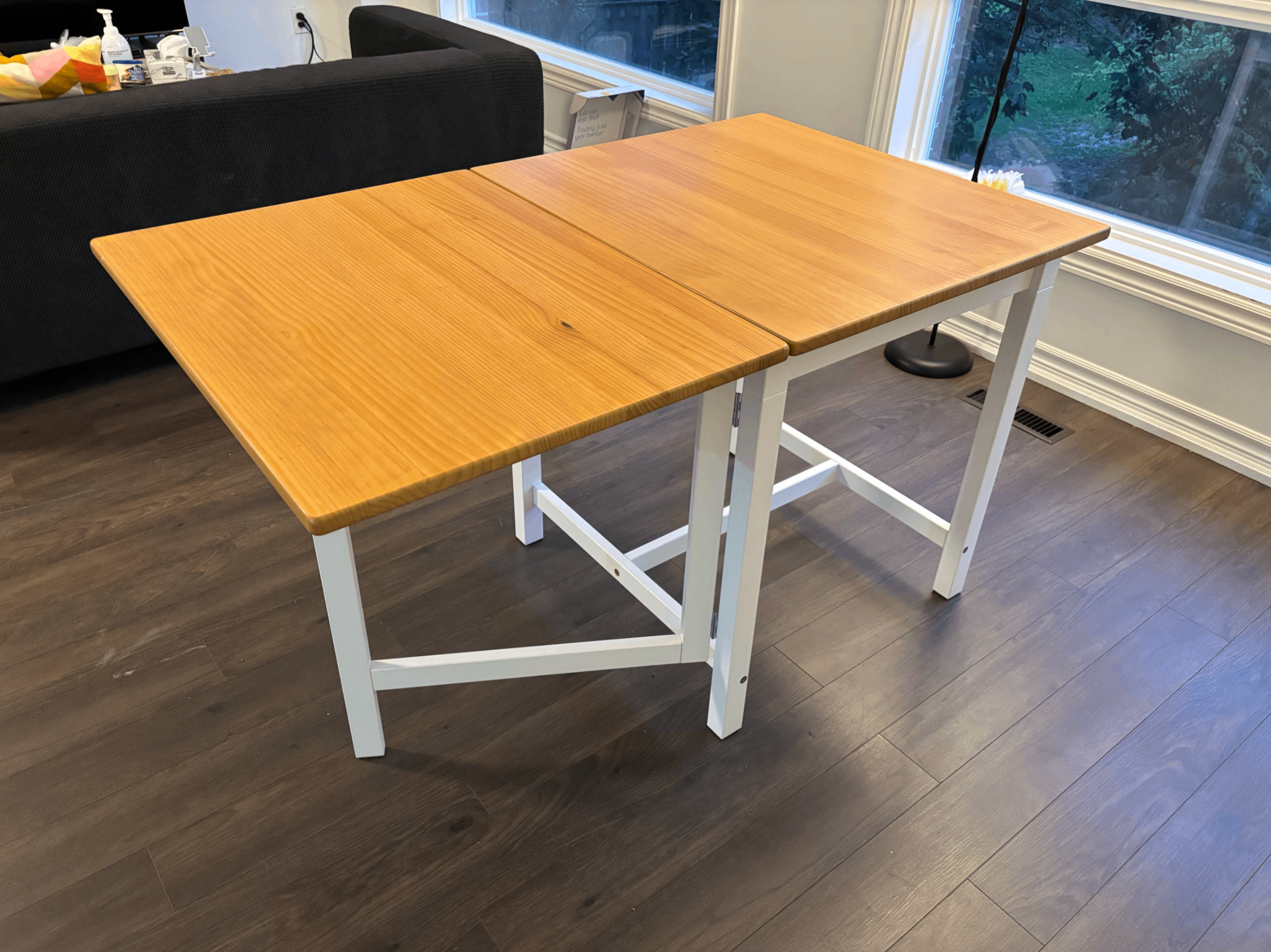 Large dining table