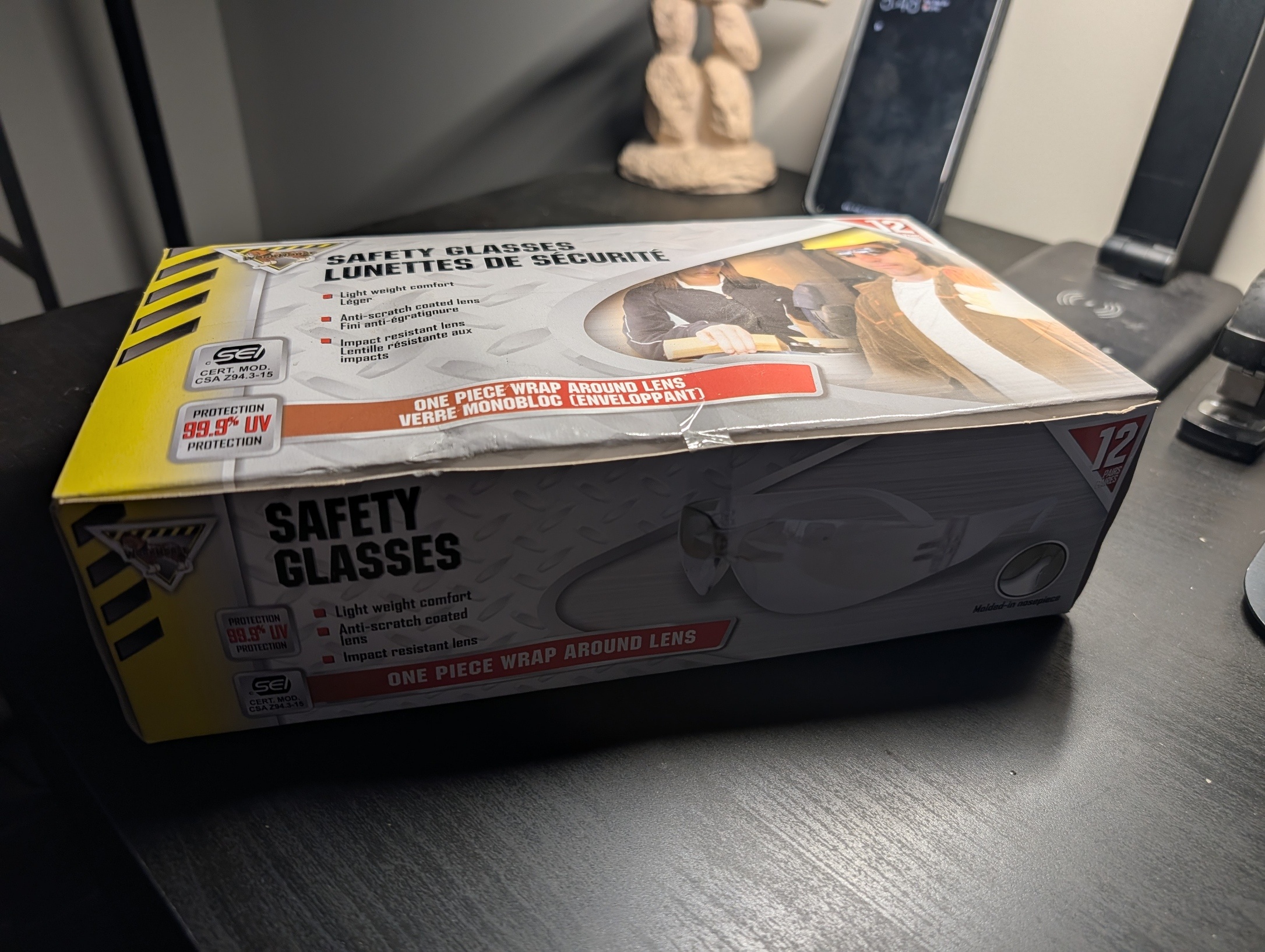 12 Pack Safety Glasses