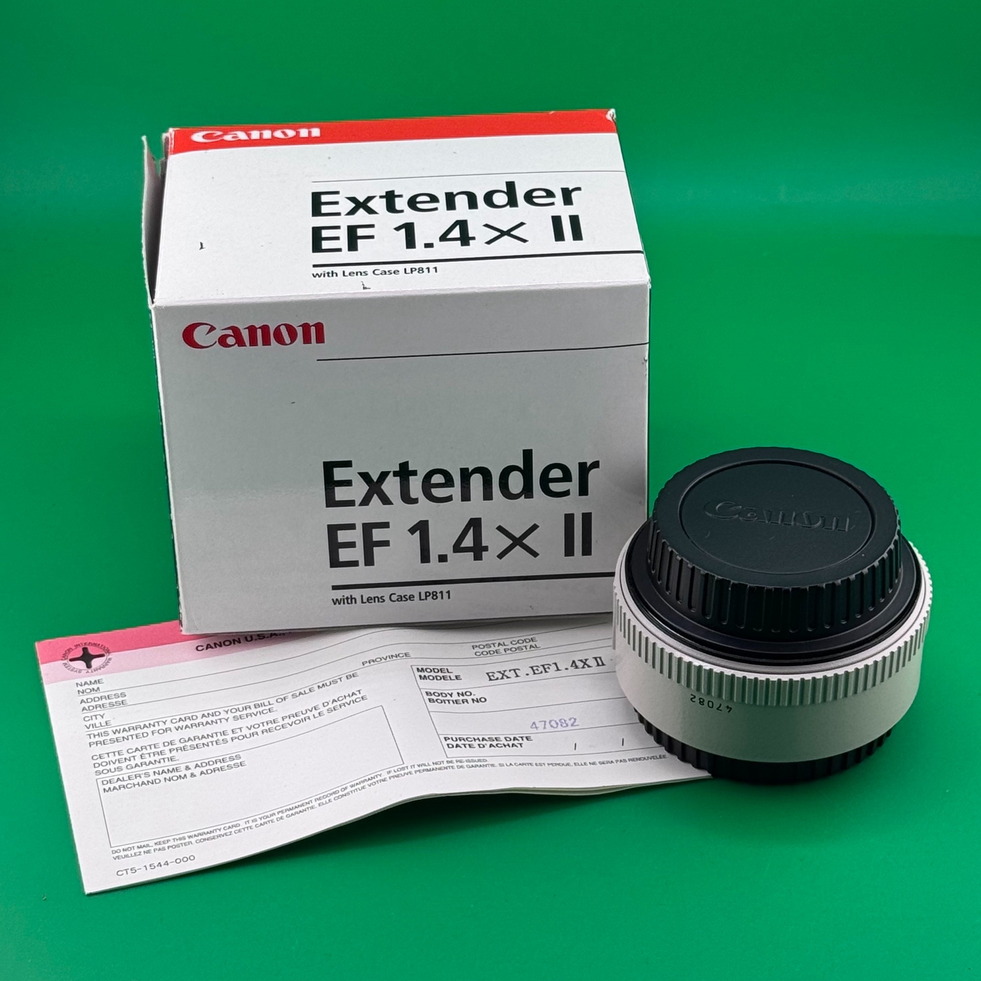 Canon Extender EF 1.4x II - Teleconverter - Like New