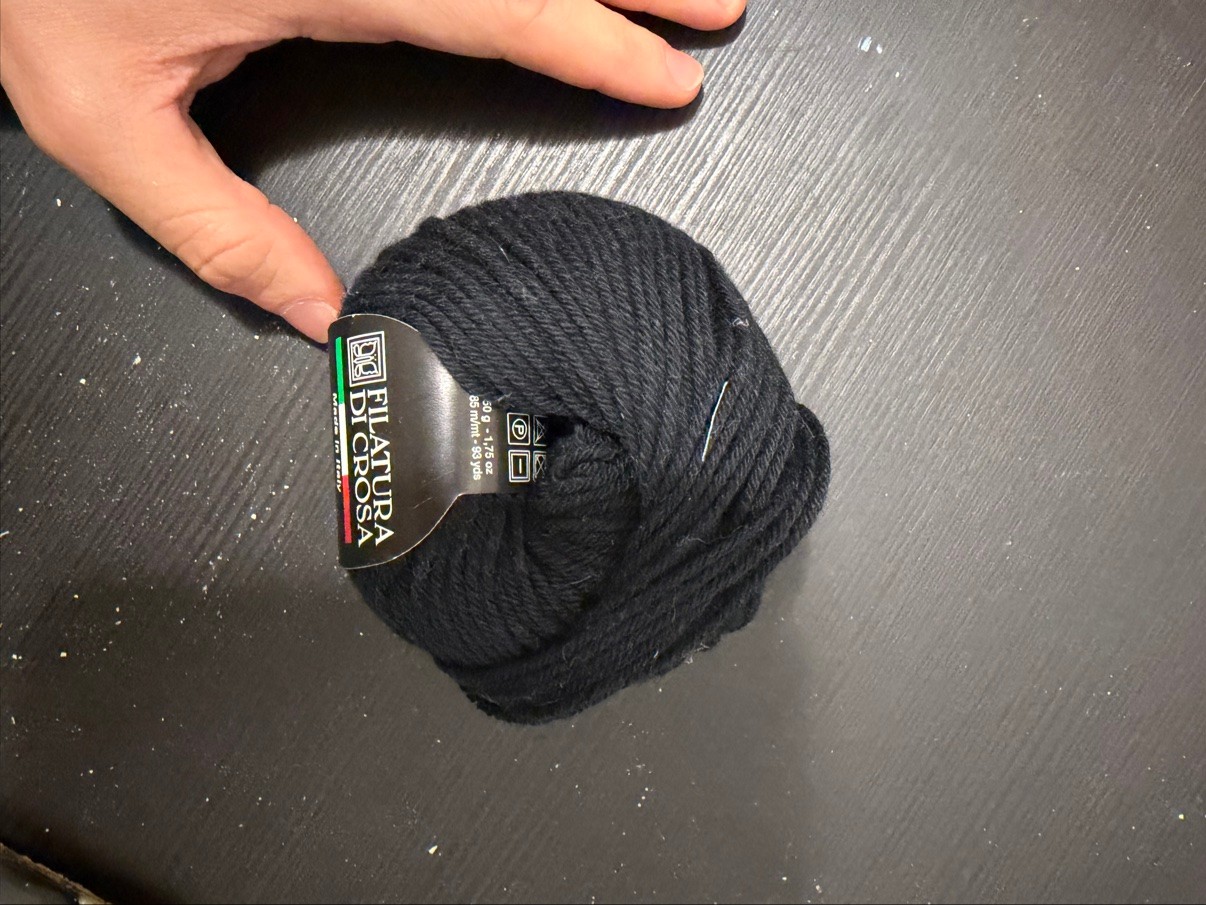 Filatura Di Crosa Madras Cotton Yarn - Black (New) - photo 2