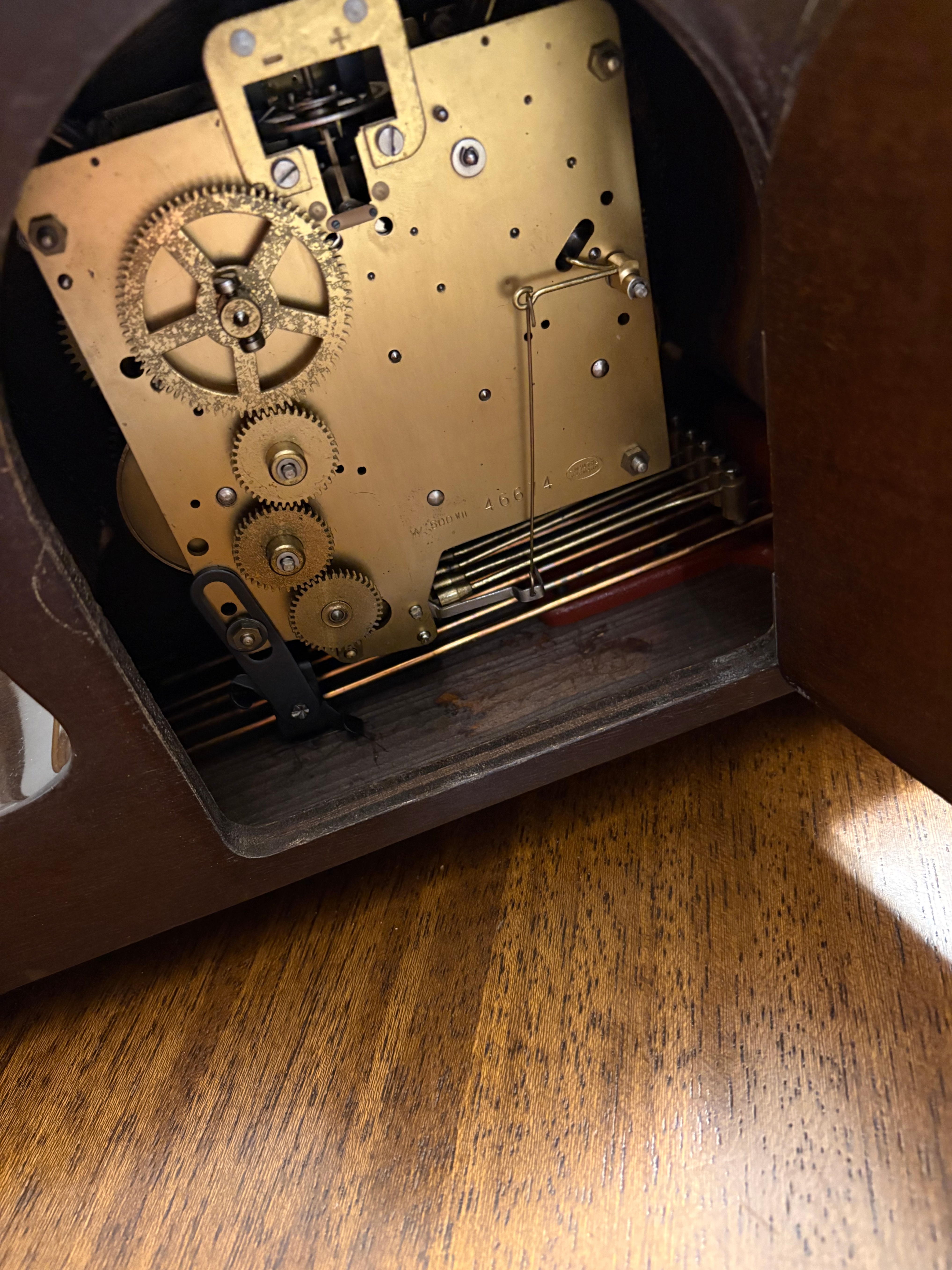 Vintage Mauthe Mantel Clock - photo 4