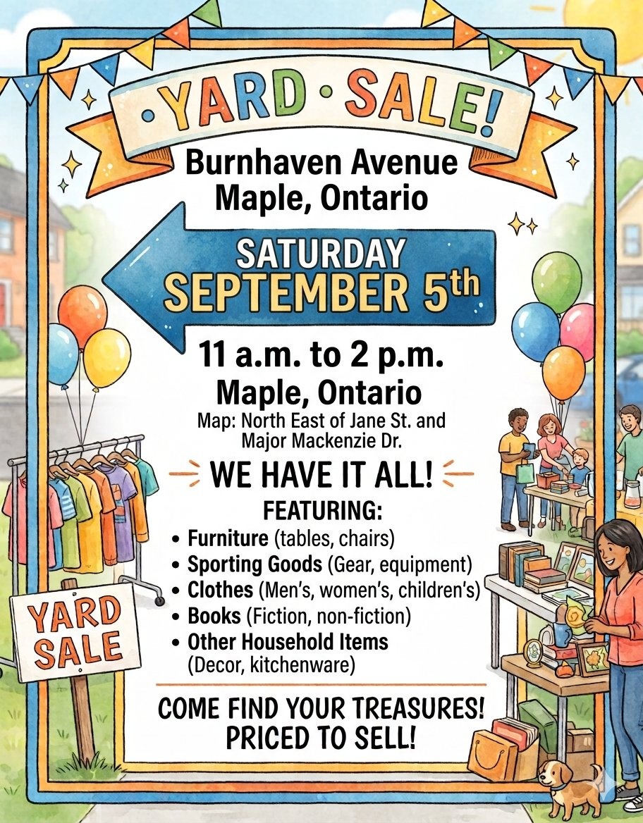 Yard Sale