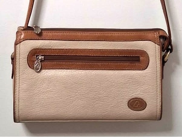 Liz Claiborne Genuine Leather Crossbody Bag Made in Korea