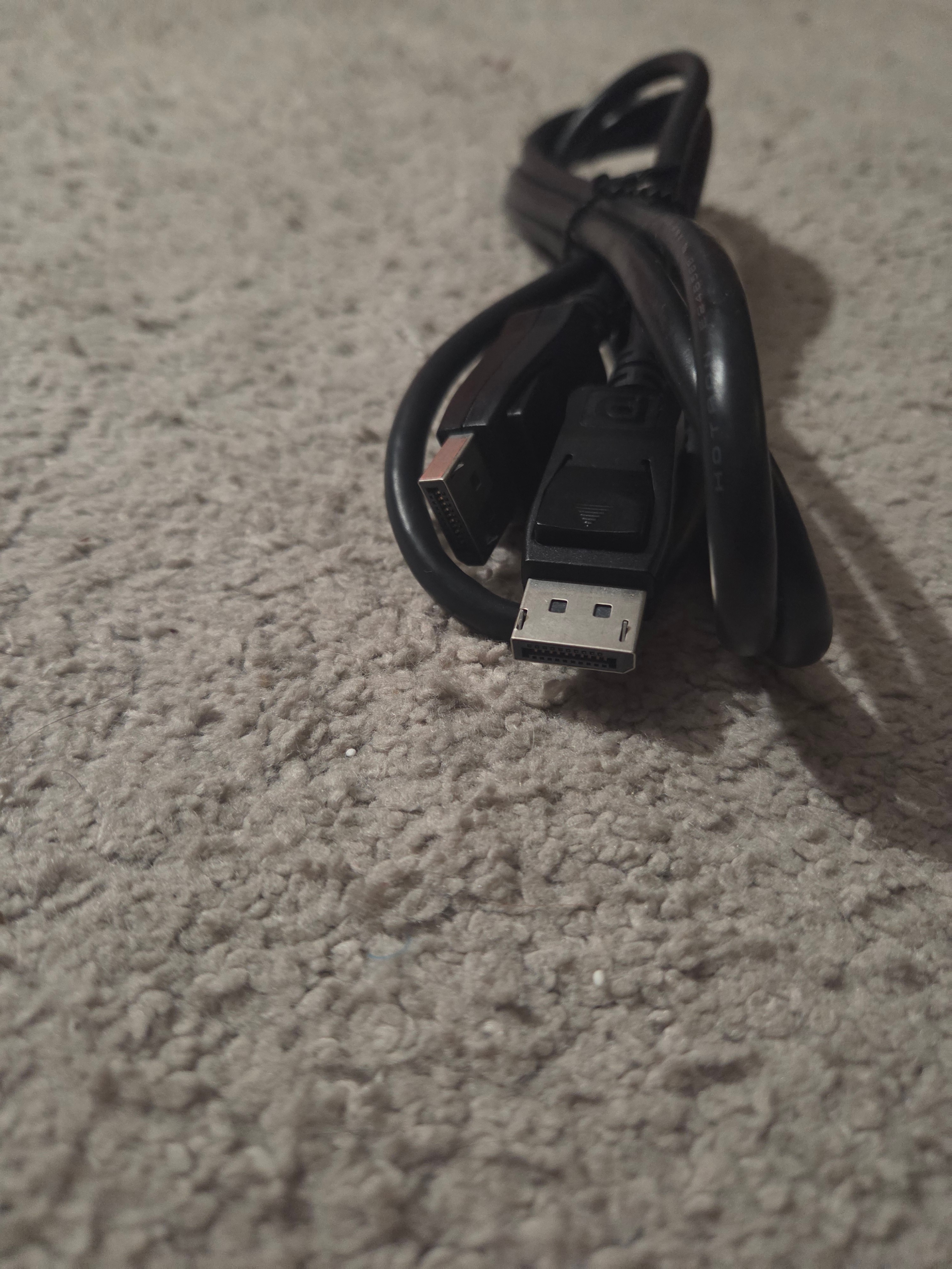 DisplayPort to DisplayPort Cable, 6ft Black Monitor Video Cord