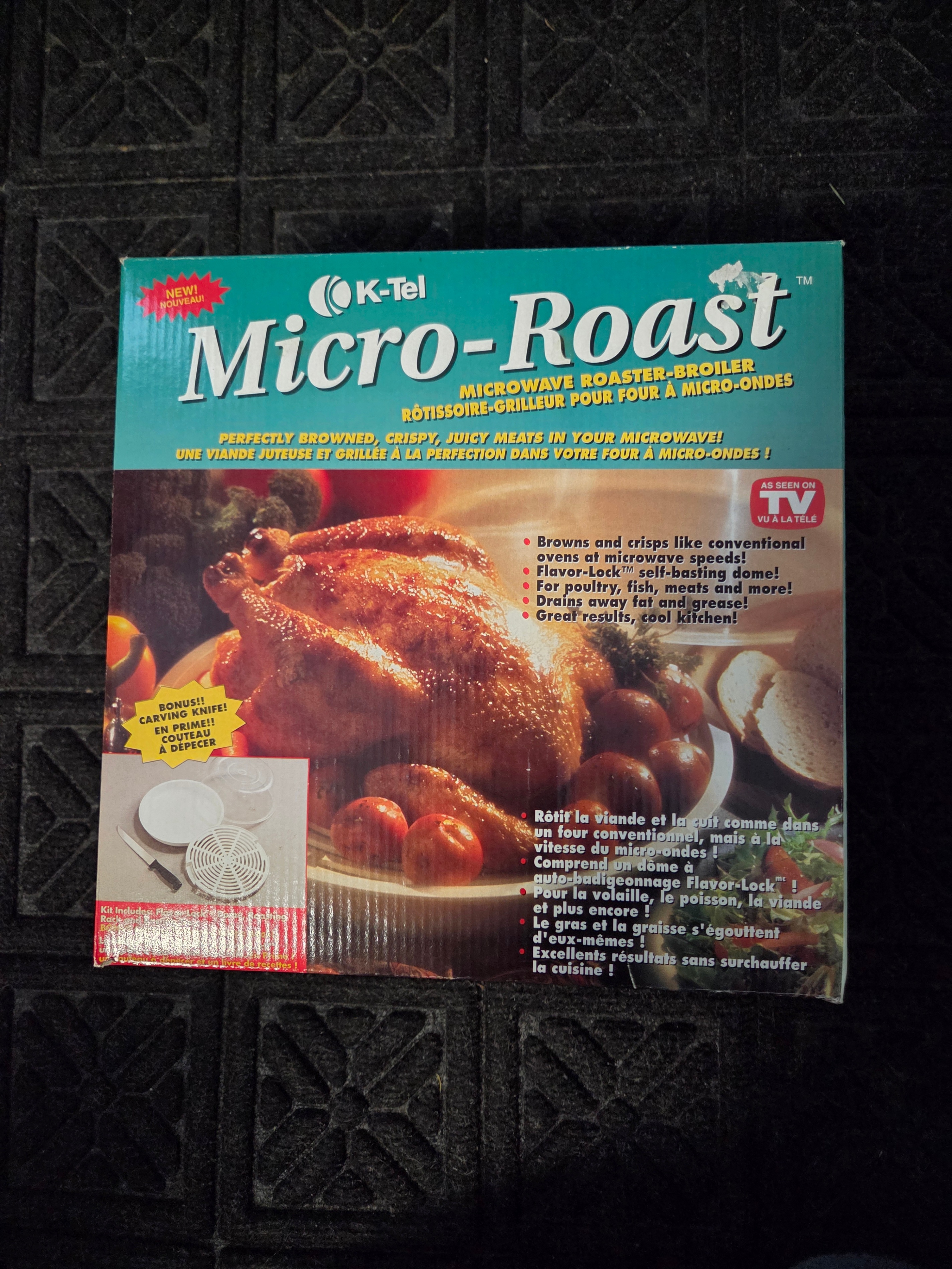 K-Tel Micro-Roast Microwave Roaster-Broiler - photo 2